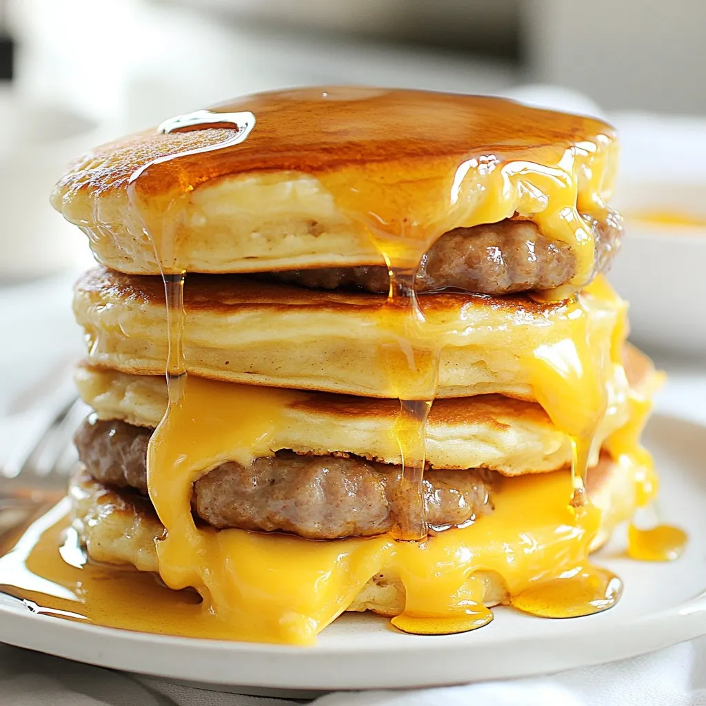 Homemade Copycat McGriddles Easy Breakfast Recipe