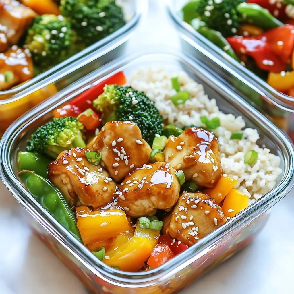 Teriyaki Chicken Meal Prep Bowls Tasty and Healthy Meal