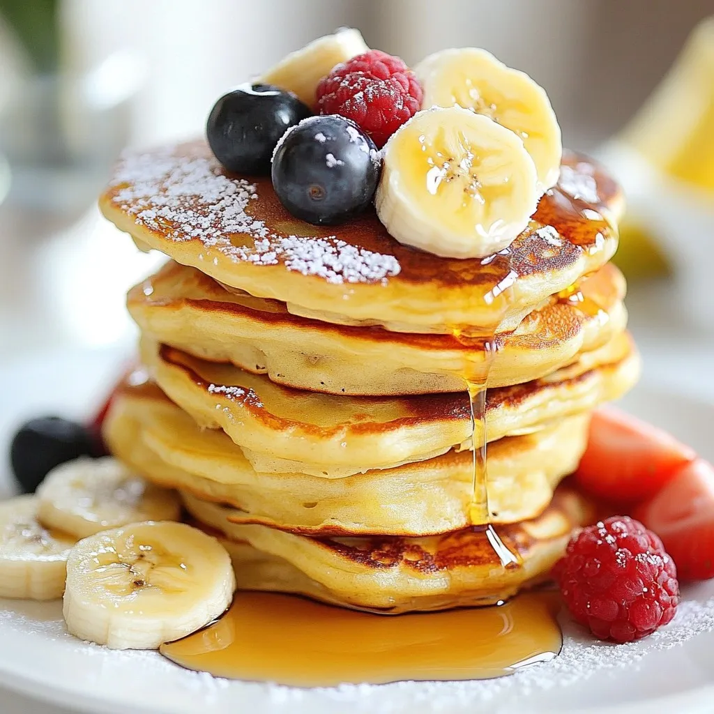 Flourless Cottage Cheese Pancakes Simple and Delicious