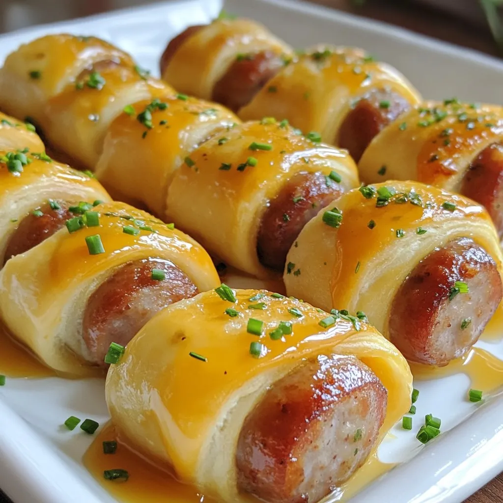 Breakfast Pigs in a Blanket Flavorful and Fun Treat