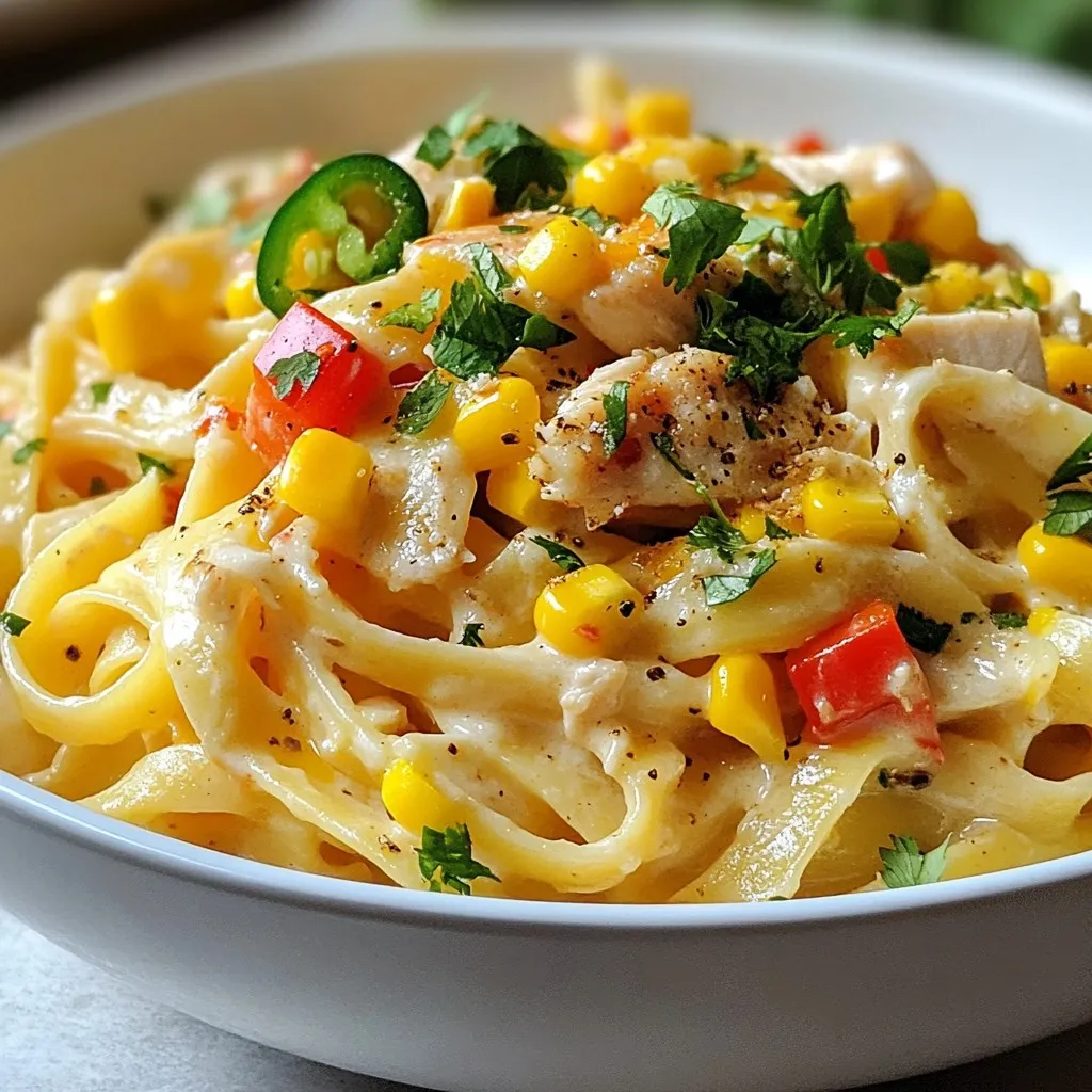 Southwest Alfredo Pasta Flavorful and Simple Recipe