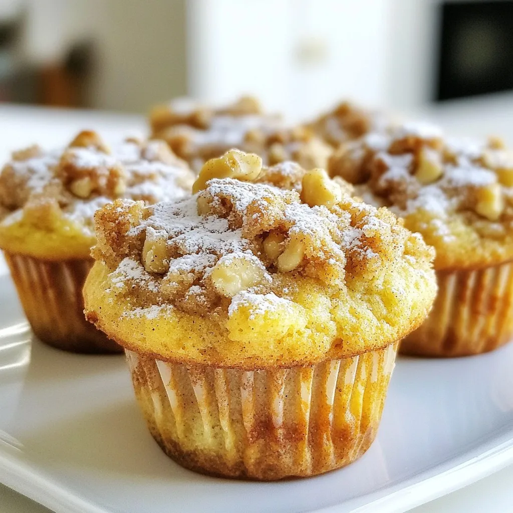 Coffee Cake Muffins Flavorful and Easy to Make