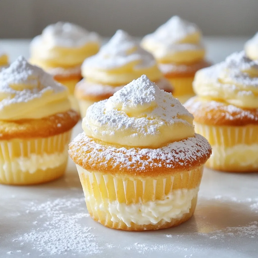Japanese Cotton Cheesecake Cupcakes Delightful Treat