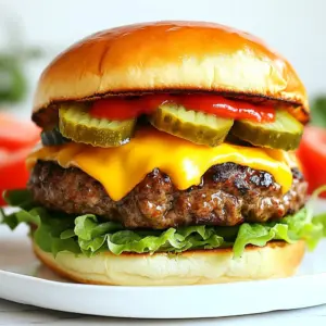 - 1 lb ground beef (80/20) - 4 slices of cheddar cheese - 4 burger buns - 1/2 tbsp garlic powder - 1/2 tbsp onion powder - 1 tbsp Worcestershire sauce - 1 tbsp Dijon mustard - Ketchup and mustard to taste - 1 cup shredded lettuce - 1 tomato, sliced - 1/2 cup sliced pickles To create the best Crack Burgers, you need quality ingredients. Start with good ground beef. I suggest an 80/20 blend. This gives you juicy, flavorful patties. For cheese, cheddar melts perfectly. Use slices and add them to your patties just before they finish cooking. You will also need burger buns. Choose ones that are fresh and sturdy. They should hold all the goodness without falling apart. The right bun makes a big difference. Seasoning is key. Garlic powder and onion powder bring out the flavor in the beef. Worcestershire sauce and Dijon mustard add depth. Don't forget to add salt and black pepper for taste. Toppings can elevate your burger. Shredded lettuce adds crunch. Slices of tomato provide freshness. Pickles add a tangy bite that balances the richness of the beef and cheese. With these ingredients, you can make Crack Burgers that will impress everyone at your gathering. {{ingredient_image_1}} To make your patties, start by mixing the meat and spices. In a bowl, combine the ground beef, garlic powder, onion powder, Worcestershire sauce, Dijon mustard, soy sauce, salt, and black pepper. Use your hands to mix gently. This helps keep the meat tender. Be careful not to overmix; that can make the patties tough. Next, you&rsquo;ll shape the patties. Form the meat mixture into four equal patties. Press a small dent in the center of each patty. This keeps them from puffing up while cooking. Now, you have two cooking options: grilling or pan-frying. If you grill, heat it to medium-high. For pan-frying, heat a skillet over medium-high heat. Place the patties on the grill or in the skillet. Cook them for about 3-4 minutes. Then, flip each patty. Add a slice of cheddar cheese on top. Cook for another 3-4 minutes. The cheese should melt, and the patty should reach your desired doneness. While the patties cook, you can toast the buns. In the last minute of cooking, place the buns cut-side down on the grill or skillet. Toast them lightly until golden. Now, it&rsquo;s time to assemble your burgers. Start by spreading ketchup and mustard on the bottom half of each bun. Place the cheesy patty on top. Next, add a layer of shredded lettuce, a slice of tomato, and pickles. Finally, place the top half of the bun on. Your Crack Burgers are ready to impress! When making Crack Burgers, texture is key. You should avoid overworking the meat. If you mix it too much, the patties can become tough. Instead, gently combine the ground beef with your seasonings. Then, make four equal patties. It's also smart to create a slight indentation in the center of each patty. This helps the burger cook evenly. Without it, the meat can puff up as it cooks. To get juicy burgers, cooking time matters. For medium doneness, grill or pan-fry each patty for about 3-4 minutes on one side. Then flip it over, add a slice of cheddar, and cook for another 3-4 minutes. Use a meat thermometer to check the internal temperature. For medium, it should read 160&deg;F. Adjust cooking time for your preferred doneness level. Seasoning makes all the difference. I recommend a mix of garlic powder, onion powder, Worcestershire sauce, and Dijon mustard. These add depth and richness to your burgers. You can also experiment with different toppings. Try crispy bacon, saut&eacute;ed mushrooms, or spicy jalape&ntilde;os. These add extra flavor and keep things interesting. Don&rsquo;t forget the classics like lettuce, tomato, and pickles for crunch and freshness. Pro Tips Choose the Right Meat: Using ground beef with a fat content of 80/20 ensures juicy and flavorful patties. The fat helps keep the burgers moist during cooking. Don&rsquo;t Overwork the Meat: When mixing the ingredients, combine them gently. Overworking the meat can lead to dense, tough burgers. Perfectly Indented Patties: Make a slight indentation in the center of each patty to prevent puffing. This helps the burgers cook evenly and maintain their shape. Toast for Texture: Toasting the burger buns adds a delightful crunch and prevents them from getting soggy when loaded with toppings and sauces. {{image_2}} You can use many types of cheese to make your Crack Burgers shine. Here are some tasty options: - Cheddar - Swiss - Pepper jack - Blue cheese If you want a vegan option, try these substitutes: - Cashew cheese - Almond cheese - Soy-based cheese Want to switch things up? You can use other meats or plant-based patties. Here are some ideas: - Ground turkey for a leaner burger - Ground chicken for a lighter taste - Black bean patties for a hearty vegan option - Quinoa patties for added texture Add some fun to your Crack Burgers with unique flavors. Here are my favorite ideas: - Mix in spices like smoked paprika or cumin - Try sauces like sriracha or BBQ sauce - Experiment with toppings like avocado, jalape&ntilde;os, or fried onions These variations will make your Crack Burgers a hit. Your guests will be impressed! To keep your Crack Burgers fresh, follow these tips. First, let the burgers cool to room temperature. Then, wrap them in plastic wrap or foil. Place them in an airtight container. Store them in the fridge for up to three days. For longer storage, freeze the cooked patties. Use freezer bags or containers to keep them safe. They can last up to three months in the freezer. When reheating, keep your burgers juicy. The best method is using the oven. Preheat it to 350&deg;F. Place the burgers on a baking sheet and cover with foil. Heat for about 10 minutes. You can also use a microwave. Heat on medium for 30 seconds at a time. Check the burger to avoid drying it out. Check how long your ingredients last. Ground beef lasts about one to two days in the fridge. Cheese can last up to a week. Keep it tightly sealed. Cooked patties can last three days in the fridge. If frozen, they can last three months. Always check for best before dates on packaged items. A Crack Burger is a juicy, flavorful burger made with ground beef and special seasonings. Its name comes from the addictive taste that keeps you coming back for more. The origins of this burger style blend classic American flavors with a twist. Chefs have created it to wow guests at backyard barbecues and casual dinners alike. Yes, you can customize your Crack Burger. Use different proteins like turkey or chicken. You can even choose plant-based patties for a vegan option. For toppings, think outside the box! Try avocado, fried eggs, or spicy jalape&ntilde;os. You can mix and match to suit your taste and make your burger unique. Several sides go well with Crack Burgers. Here are a few suggestions: - French fries - Sweet potato fries - Coleslaw - Onion rings - Mixed green salad - Chips and guacamole For dips, consider ranch, barbecue sauce, or a spicy aioli. These sides add crunch and flavor, balancing your meal perfectly. In this blog post, I covered how to make the perfect Crack Burger. We explored key ingredients like ground beef and cheese, plus essential toppings such as lettuce and tomato. I shared step-by-step instructions for shaping, cooking, and assembling your burgers. I also included tips for getting the best texture and flavor. Lastly, I discussed storage options and how to customize your burger. Now, you're ready to create a burger that&rsquo;s both delicious and satisfying. Enjoy experimenting with flavors and making it your own!