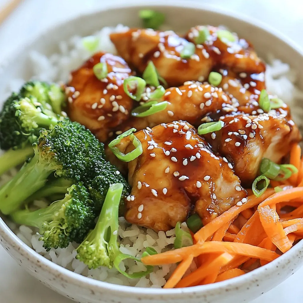 Teriyaki Chicken Rice Bowl Flavorful and Easy Recipe