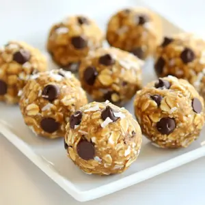 - 1 cup rolled oats - 1/2 cup natural peanut butter (or almond butter) - 1/3 cup honey or maple syrup To make these energy bites, you need some simple and healthy main ingredients. First, rolled oats give them a chewy texture and lots of fiber. Next, natural peanut butter or almond butter adds creaminess and protein. Lastly, honey or maple syrup gives a touch of sweetness that ties everything together. - 1/2 cup dark chocolate chips (optional) - 1/4 cup shredded coconut (unsweetened) You can make your energy bites even more fun with optional ingredients. Dark chocolate chips add a rich flavor and some sweetness. Shredded coconut brings a tropical twist and a little chewiness. Feel free to mix in one or both! - 1/2 teaspoon vanilla extract - 1/4 cup ground flaxseed - A pinch of salt To boost the taste, add some flavor enhancers. Vanilla extract gives a warm aroma that makes these bites smell amazing. Ground flaxseed adds healthy fats and fiber. A pinch of salt balances the sweetness and makes each bite pop with flavor. These little extras take the bites to the next level! {{ingredient_image_1}} First, grab a mixing bowl. Add 1 cup of rolled oats, 1/4 cup of ground flaxseed, and a pinch of salt. Mix these dry ingredients well. This step is key because it forms the base of your energy bites. Next, add 1/2 cup of natural peanut butter and 1/3 cup of honey or maple syrup. Don&rsquo;t forget 1/2 teaspoon of vanilla extract. Stir everything until it looks sticky and well combined. This sticky mix helps the bites hold together. If you like, fold in 1/2 cup of dark chocolate chips and 1/4 cup of unsweetened shredded coconut. These add fun flavors and textures! Now it&rsquo;s time to shape the mixture. Use your hands to take small amounts and roll them into balls. Aim for the size of a golf ball. Make sure each ball is compact. This helps them stay together when you eat them. Place the rolled energy bites on a baking sheet lined with parchment paper. Spacing them out will help them chill faster. Put the baking sheet with the energy bites in the fridge. Let them chill for about 30 minutes. This step firms them up nicely. After they set, transfer the bites to an airtight container for storage. They will keep fresh and tasty this way. Enjoy your delicious treats anytime! To make your energy bites just right, focus on texture. If the mix feels too sticky, add more ground flaxseed. This helps bind the mix without making it too wet. If it&rsquo;s too dry, a little more peanut butter will help. When shaping the bites, make them firm. Compact balls stay together better. If they crumble, they will not hold up as snacks. Use your hands to press them tightly into shape. Serving these bites can be fun! Place them in a small jar for a cute look. You might also use a decorative plate. For gifts, try tying a ribbon around the jar. It adds a nice touch and shows you care. One mistake is overmixing. Stir just enough to combine everything. If you mix too much, the bites can become dry. Another mistake is not refrigerating long enough. They need time to set. Aim for at least 30 minutes in the fridge. This helps them firm up and makes them easier to eat. Pro Tips Use Natural Peanut Butter: Opt for a natural peanut butter that doesn't contain added sugars or oils for a healthier option. Chill Before Serving: Refrigerating the bites for at least 30 minutes helps them firm up, making them easier to handle and store. Customize Ingredients: Feel free to swap ingredients like using almond butter or adding nuts and dried fruits for variety. Perfect Portion Size: Use a cookie scoop for uniform sizes and to ensure each energy bite is the same deliciousness. {{image_2}} You can easily change the flavor of your energy bites. One option is to add spices like cinnamon. This gives a warm, sweet taste. You can mix a teaspoon of cinnamon into the dry ingredients. Another option is to try different nut butters. Almond butter works great, too. It adds a nutty flavor that many people love. You can even mix nut butters for a unique taste. You can also make these bites healthier. Using alternative sweeteners is one way. Try agave nectar or stevia instead of honey. This can cut down on sugar. Adding protein powder is another great idea. Just add a scoop when you mix the ingredients. This gives an extra boost of energy and makes them filling. If you have dietary needs, these bites can still work for you. For gluten-free options, choose gluten-free oats. This keeps the recipe safe for those avoiding gluten. If you want vegan substitutions, replace honey with maple syrup. Use almond butter instead of peanut butter if you have nut allergies. These changes keep the energy bites tasty and friendly for everyone! Store your energy bites in an airtight container. Glass jars work well. You can also use plastic containers. Keep them in the fridge for about a week. If they are sealed tight, they will stay fresh and tasty. To freeze your energy bites, place them in a single layer on a baking sheet. Once they are frozen, transfer them to a freezer bag. Make sure to squeeze out excess air. They can last up to three months in the freezer. When you want to eat them, take out a few bites. Let them thaw in the fridge for a few hours. This keeps their shape and texture nice. If you prefer your energy bites warm, heat them in the microwave. Use a microwave-safe plate and warm them for about 10-15 seconds. This makes the peanut butter ooze just a bit. Enjoy them fresh like this for a cozy treat! Oatmeal Peanut Butter Energy Bites can last up to one week in the fridge. To store them, place them in an airtight container. This keeps them fresh and tasty. If you freeze them, they can last up to three months. Just let them thaw in the fridge before you eat them. The bites stay firm and delicious when stored properly. Yes, you can easily substitute some ingredients. If you prefer almond butter, feel free to switch it with peanut butter. You can also use agave syrup instead of honey or maple syrup. For a nut-free option, try sun butter. Adding seeds or dried fruit can give your bites a fun twist. You can even mix in protein powder for an extra boost. Absolutely! These energy bites are great for kids. They are packed with nutrients from oats, peanut butter, and flaxseed. Each bite offers protein and healthy fats, which are good for growth and energy. You can serve them as a snack after school or before sports. They are easy to grab and eat, making them perfect for little hands. Oatmeal peanut butter energy bites are simple and tasty. We explored key ingredients like oats, peanut butter, and honey. You learned how to mix, shape, and store them. I shared tips for texture and fun variations. Remember, these bites are flexible for different diets. They are perfect snacks for both kids and adults. Enjoy experimenting with flavors while keeping them fresh. Try out the tips and make these snacks your own!