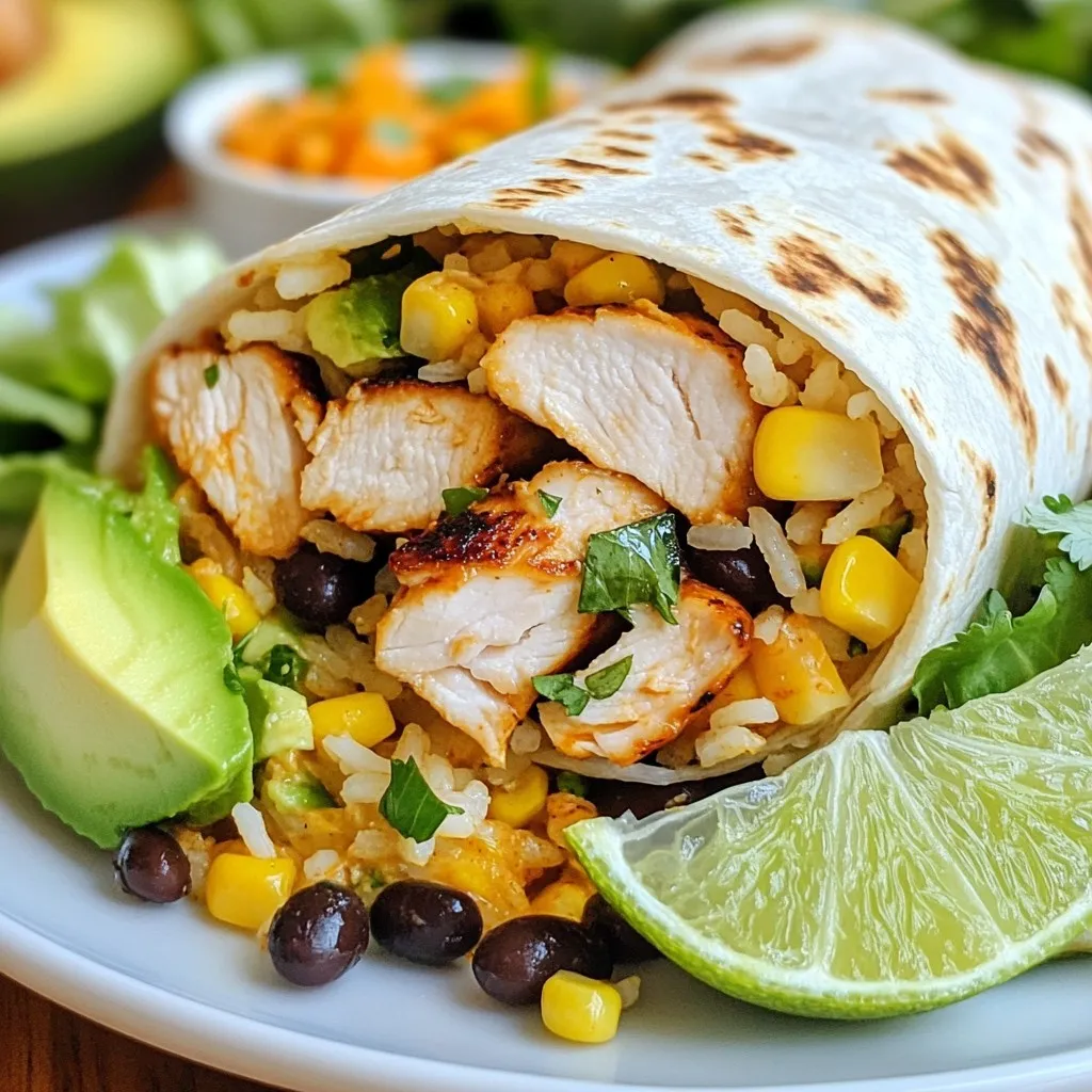 Chipotle Ranch Grilled Chicken Burrito Flavor Boost