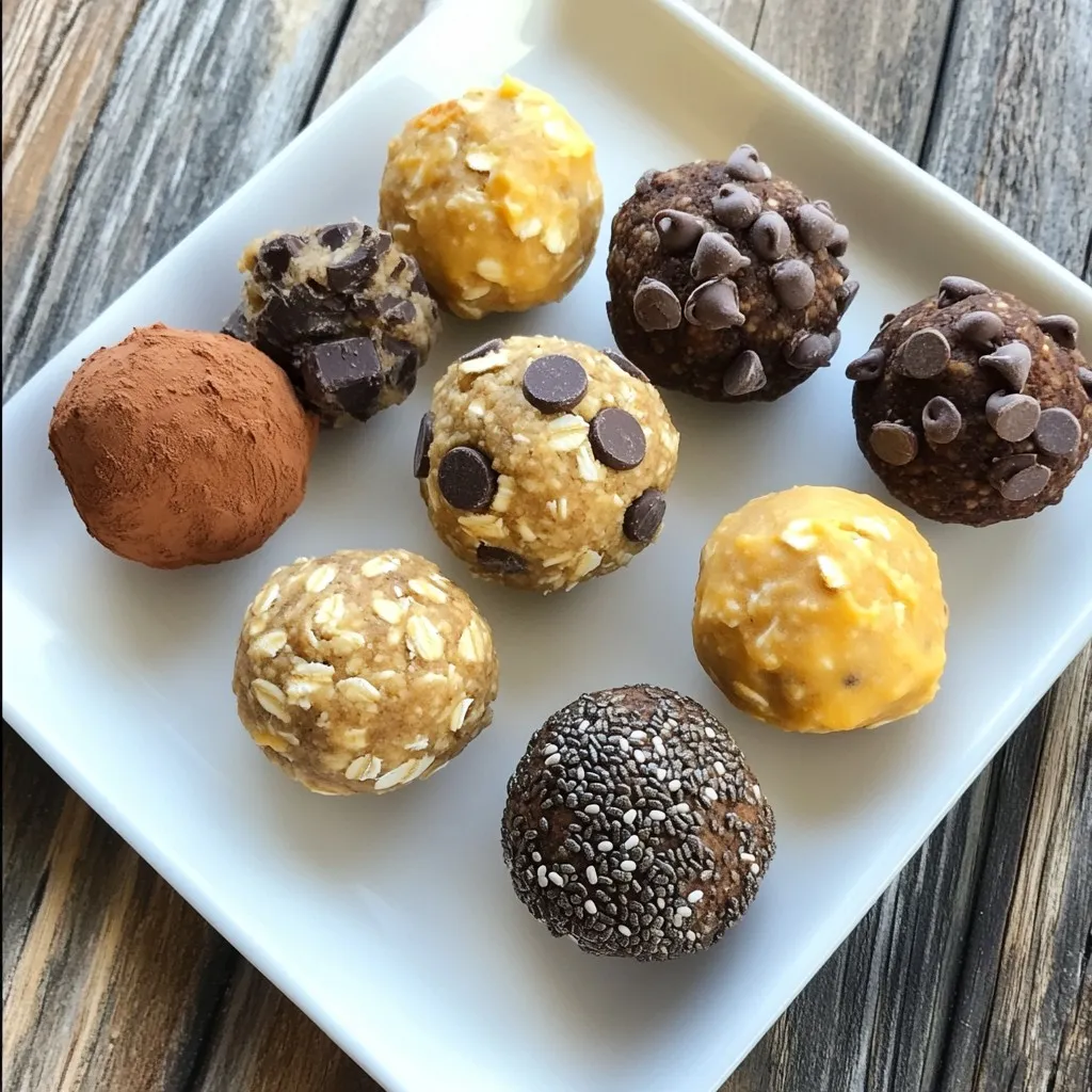 Healthy Cookie Dough Balls Nutritious and Simple Treat