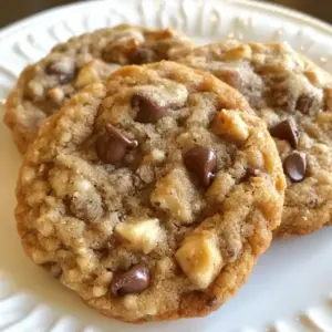 - 2 ripe bananas, mashed - 1/2 cup unsalted butter, softened - 1/2 cup brown sugar - 1/4 cup granulated sugar - 1 large egg - 1 teaspoon vanilla extract - 1 cup all-purpose flour - 1/2 teaspoon baking soda - 1/2 teaspoon baking powder - 1/4 teaspoon salt - 1/2 teaspoon ground cinnamon - 1/2 cup chopped walnuts (optional) - 1/2 cup chocolate chips You need ripe bananas for this recipe. They add natural sweetness and moisture. If you don&rsquo;t have ripe bananas, you can use green bananas. Just bake them for 15-20 minutes at 300&deg;F (150&deg;C) to soften them. For butter, if you want a dairy-free option, try coconut oil or a plant-based butter. Both work great in cookies. When it comes to sweeteners, you can swap brown sugar with coconut sugar for a healthier touch. If you want less sugar, use less granulated sugar. These ingredients create a tasty cookie that is soft, chewy, and full of flavor. Enjoy your baking! {{ingredient_image_1}} 1. Preheat your oven to 350&deg;F (175&deg;C). Line a baking sheet with parchment paper. This helps your cookies bake evenly and makes cleanup easy. 2. In a large bowl, cream together 1/2 cup of softened butter, 1/2 cup of brown sugar, and 1/4 cup of granulated sugar. Mix until it becomes light and fluffy. This step is key for soft cookies! 1. Add 2 mashed bananas, 1 large egg, and 1 teaspoon of vanilla extract to the bowl. Stir well until everything is mixed nicely. 2. In another bowl, whisk together 1 cup of all-purpose flour, 1/2 teaspoon of baking soda, 1/2 teaspoon of baking powder, 1/4 teaspoon of salt, and 1/2 teaspoon of ground cinnamon. This creates your dry mix. 3. Gradually add the dry mix to the wet mix. Stir just until combined. Do not overmix; this keeps your cookies soft. 4. Now, fold in 1/2 cup of chopped walnuts and 1/2 cup of chocolate chips. This adds great flavor and texture! 1. Scoop tablespoon-sized amounts of dough onto the prepared baking sheet. Leave about 2 inches between each scoop. This helps them spread while baking. 2. Bake in the preheated oven for 10-12 minutes. Look for golden edges and set tops. These signs tell you they are done. 3. Let the cookies cool on the baking sheet for 5 minutes. After that, transfer them to a wire rack to cool completely. Enjoy the smell while they cool! To get the best cookies, use ripe bananas. Ripe bananas bring out the sweet flavor. They also mash easily and blend well. Aim for bananas with brown spots for maximum sweetness. Overmixing can ruin the texture. Mix the dough just until combined. It should still be slightly lumpy. This keeps the cookies soft and chewy. Add spices for a richer taste. Ground cinnamon is a great choice. You can also try nutmeg or allspice for extra warmth. For better caramelization, use brown sugar. It has molasses, which adds depth. Make sure to cream it well with the butter. This helps create a rich flavor. Serve the cookies on a nice plate. Arrange them in a circle for a pretty display. Sprinkle a few extra chocolate chips on top for an inviting look. You can pair the cookies with a glass of cold milk. This classic combo is always a hit. Enjoy your cookies warm or at room temperature! Pro Tips Use Ripe Bananas: The riper the bananas, the sweeter and more flavorful your cookies will be. Look for bananas that are heavily speckled or brown for the best taste. Chill the Dough: If you have time, chill the cookie dough for about 30 minutes before baking. This helps the cookies maintain their shape and results in a chewier texture. Experiment with Mix-Ins: Feel free to customize your cookies by adding different mix-ins like dried fruits, coconut, or various types of nuts to suit your taste! Check for Doneness: Keep an eye on your cookies towards the end of the baking time. They should be golden around the edges but still soft in the center; they will firm up as they cool. {{image_2}} You can change up the flavor of your cookies easily. Try adding peanut butter or Nutella for a creamy touch. Just mix in about 1/4 cup of either spread when you combine the wet ingredients. You can also add dried fruits like raisins or cranberries. These will give your cookies a chewy texture and extra sweetness. If you need a gluten-free option, swap all-purpose flour for almond flour or oat flour. Both work well and keep the cookies soft. For a vegan version, use flax eggs. To make a flax egg, mix one tablespoon of ground flaxseed with three tablespoons of water. Let it sit for five minutes before adding it to your mix. These cookies pair well with many drinks. Serve them with a glass of cold milk or a warm cup of coffee. For a fun twist, try making ice cream sandwiches. Just place a scoop of your favorite ice cream between two cookies. It&rsquo;s a delicious treat for any time of the year. To keep your Crumbl banana bread cookies fresh, follow these easy steps: - Cool Completely: Let the cookies cool fully on a wire rack. - Use Airtight Containers: Store the cookies in an airtight container. This keeps them soft and moist. - Layer with Parchment: If stacking, place parchment paper between layers to avoid sticking. These simple tips ensure your cookies stay delicious for days! Want to save some cookies for later? Freezing is a great option. Here's how: - Freeze Cookie Dough: Scoop the dough onto a baking sheet. Freeze the dough balls for about 1 hour. Once firm, transfer them to a freezer bag. This way, you can bake fresh cookies anytime! - Thawing and Reheating Tips: To bake, remove the dough from the freezer. Let it thaw in the fridge for a few hours or overnight. Bake as usual, adding a minute or two to the baking time. Enjoy warm cookies anytime you want! What makes Crumbl cookies special? Crumbl cookies stand out due to their soft texture and rich flavors. They use fresh ingredients like ripe bananas and high-quality chocolate chips. The cookies are baked to perfection, making them warm and gooey. Each bite offers a delightful mix of sweetness and a touch of cinnamon. You can also customize them with mix-ins like walnuts. How do I know when my cookies are done baking? Your cookies are done when the edges turn golden brown. The tops should look set and not wet. They may seem soft, but they will firm up as they cool. Keep an eye on the time; usually, 10 to 12 minutes is perfect. Where to buy Crumbl Banana Bread Cookies? You can buy Crumbl Banana Bread Cookies at Crumbl stores. They often have them available for walk-in customers. You can also order online for pickup or delivery. Check their website to find a location near you. Are there seasonal specials available? Yes, Crumbl offers seasonal specials! They change their menu often, so you might find special flavors during holidays. Keep an eye on their website or social media for updates on limited-time cookies. How many calories are in each cookie? Each Crumbl Banana Bread Cookie has about 200 calories. This can vary based on the size and ingredients used. If you add nuts or chocolate chips, the calorie count may rise. Information on allergens or dietary concerns These cookies contain common allergens like wheat and dairy. They may also have nuts if you choose to add walnuts. Always check with Crumbl for allergen information if you have dietary concerns. We explored how to make delicious Crumbl Banana Bread Cookies. You learned about all the key ingredients and their substitutions, so you can customize your recipe. I shared tips to perfect the texture and enhance flavor. Variations ensure you can make these cookies suit any taste. Follow the storage info to keep them fresh. With this guide, baking these cookies is easy and fun. Try making them today, and enjoy a treat that everyone will love!