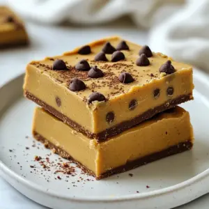 To make these tasty no-bake cookie dough bars, gather the following ingredients: - 1 cup almond flour - 1/2 cup oats (gluten-free if preferred) - 1/3 cup maple syrup - 1/4 cup nut butter (such as almond or peanut butter) - 1/2 cup chocolate chips (dark or dairy-free) - 1 teaspoon vanilla extract - 1/4 teaspoon sea salt You can easily swap some ingredients to fit your taste or needs: - Almond flour can be replaced with oat flour or coconut flour. - Use peanut butter instead of almond butter if you prefer. - Agave syrup or honey can replace maple syrup for a different sweetness. - For a nut-free option, use sunflower seed butter instead of nut butter. Each bar offers a delicious treat while being mindful of health. Here&rsquo;s the nutrition breakdown per serving (1 bar): - Calories: 150 - Protein: 4g - Fat: 8g - Carbohydrates: 16g - Fiber: 2g - Sugar: 5g These bars pack a punch of flavor and can satisfy your sweet tooth while still being healthy. Enjoy making them with your favorite ingredients! {{ingredient_image_1}} To start, gather all your ingredients. You need almond flour, oats, maple syrup, nut butter, chocolate chips, vanilla extract, and sea salt. In a mixing bowl, combine the almond flour, oats, and sea salt. Stir them well until mixed. In another bowl, whisk the maple syrup, nut butter, and vanilla extract until smooth. Next, pour the wet mixture into the dry ingredients. Stir until everything blends. If the mix is too thick, use your hands to knead it. Finally, fold in the chocolate chips. To get the best texture, ensure your nut butter is creamy. This helps the dough mix well. If it's too dry, add a splash of maple syrup. If it&rsquo;s too wet, add more almond flour. You want a dough that holds together but is not too sticky. When you press it into the pan, it should shape easily without crumbling. You will need a few simple tools for this recipe. A mixing bowl is essential for combining your dry and wet ingredients. Use a whisk for mixing the wet items smoothly. A spatula helps you spread the dough evenly in the pan. For cutting the bars later, a sharp knife is best. Lastly, use an 8x8 inch baking pan lined with parchment paper for easy removal. To get the best no-bake cookie dough bars, follow these tips: - Use fresh almond flour for the best taste. - Measure the ingredients accurately. This helps keep the right balance. - Mix the dry and wet ingredients well. You want a smooth dough. - Press the mixture firmly into the pan. This helps the bars hold shape. - Chill them long enough. An hour should do, but longer is fine too. Avoid these common mistakes when making your bars: - Skipping the salt. It adds flavor and balance. - Using old or stale oats. Fresh oats taste better. - Not chilling long enough. This can make the bars too soft. - Overmixing after adding chocolate chips. This can break them up too much. - Not using parchment paper. It helps with easy removal later. Make your cookie dough bars stand out with these ideas: - Swap almond flour for coconut flour for a different flavor. - Add dried fruit like cranberries or raisins for a chewy texture. - Mix in seeds like chia or flax for added crunch and nutrition. - Experiment with flavored nut butters like cashew or hazelnut. - Drizzle melted chocolate on top for a sweet finish. Pro Tips Use Fresh Ingredients: Ensure your nut butter and chocolate chips are fresh for the best flavor and texture. Chill for Best Results: Letting the bars chill in the fridge helps them set properly, making them easier to cut. Customize Your Mix-Ins: Feel free to add nuts, dried fruits, or seeds to the mixture for added texture and flavor. Store Properly: Keep the bars in an airtight container in the fridge for up to a week for optimal freshness. {{image_2}} You can easily change the flavor of these bars. Here are some fun ideas: - Nut butters: Try cashew or sunflower seed butter for a twist. - Sweeteners: Swap maple syrup for honey or agave syrup. - Mix-ins: Add dried fruit, nuts, or seeds for extra texture. - Spices: Sprinkle in cinnamon or nutmeg for warmth. Each option gives your bars a new taste and feel. Experimenting is part of the fun! Making these bars fit your diet is simple. For vegan options, use maple syrup and almond butter. Choose gluten-free oats to make them gluten-free. If you want a lower-calorie treat, reduce the chocolate chips. You can also try using stevia or another low-calorie sweetener. These swaps make the bars tasty for everyone! Seasonal flavors can make these bars more exciting. In autumn, add pumpkin spice or chopped apples. For winter, try peppermint extract or dark chocolate. In spring, use fresh berries or lemon zest for brightness. Summer is perfect for coconut flakes or tropical fruits. Each season brings a new chance to enjoy these bars! To keep your no-bake cookie dough bars fresh, store them in an airtight container. Use parchment paper between layers to prevent sticking. Place the container in the fridge. This method locks in moisture and flavor. These cookie dough bars stay fresh for about one week in the fridge. After that, they might lose some texture and taste. If you want to enjoy them longer, consider freezing. To freeze, cut the bars into squares. Wrap each piece in plastic wrap. Then, place them in a freezer-safe bag. They can last up to three months in the freezer. When you're ready to eat, let them thaw in the fridge overnight. Enjoy the same great taste even after freezing! You will know the bars are set when they feel firm to the touch. After chilling for at least one hour, check if they hold their shape. If they feel soft, give them more time in the fridge. Once they are firm, you can easily lift them out using the parchment paper. Yes, you can use different nut butters. Almond butter and peanut butter work great. You could even try cashew or sunflower butter for a nut-free option. Each choice gives a unique taste and texture. To make the bars more filling, add protein powder or seeds. Chia seeds, flaxseeds, or hemp seeds are good choices. You can also mix in dried fruits like raisins or cranberries for extra flavor and texture. These bars are perfect for kids! They are made with healthy ingredients and no baking is needed. The chocolate chips add sweetness that kids love. Just make sure to watch for any nut allergies. In this post, you learned how to make no-bake cookie dough bars. We covered the key ingredients, step-by-step instructions, and important tips to avoid mistakes. You can also customize these bars for different diets and flavor preferences. Remember to follow the best storage practices to keep them fresh. These bars are fun and simple to make. With a bit of creativity, you can enjoy them anytime. Happy baking!
