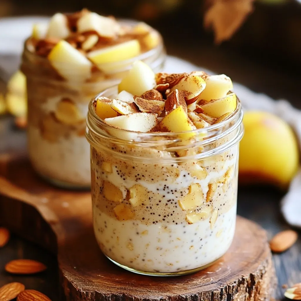 High-Protein Snickerdoodle Overnight Oats Recipe