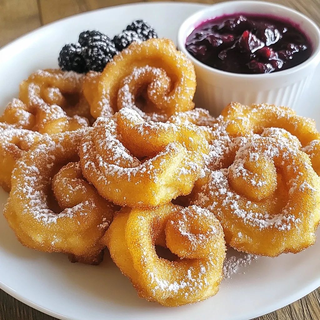 Air Fryer Funnel Cake Bites Crisp and Tasty Snack
