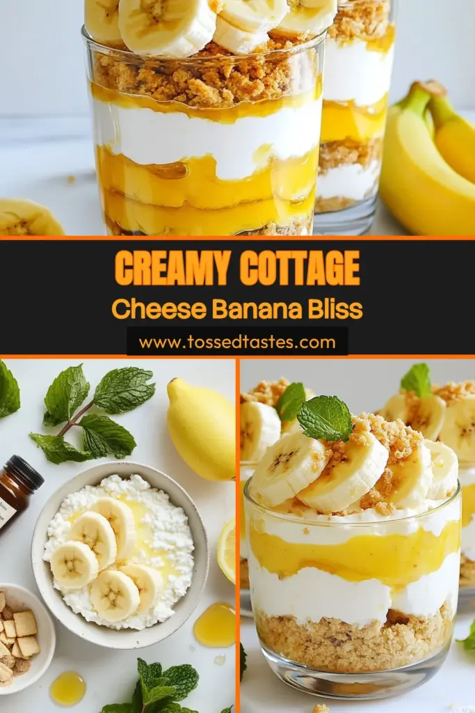 Discover how to make a delicious Cottage Cheese Banana Pudding! This healthy banana dessert is perfect for those seeking an easy banana pudding recipe that’s both nutritious and satisfying. With creamy cottage cheese, fresh bananas, and a hint of sweetness, this no-bake banana dessert is sure to impress. Ideal for any occasion! Save this recipe for a tasty treat! #CottageCheeseBananaPudding #HealthyBananaDessert #EasyBananaPuddingRecipe #NoBakeBananaDessert