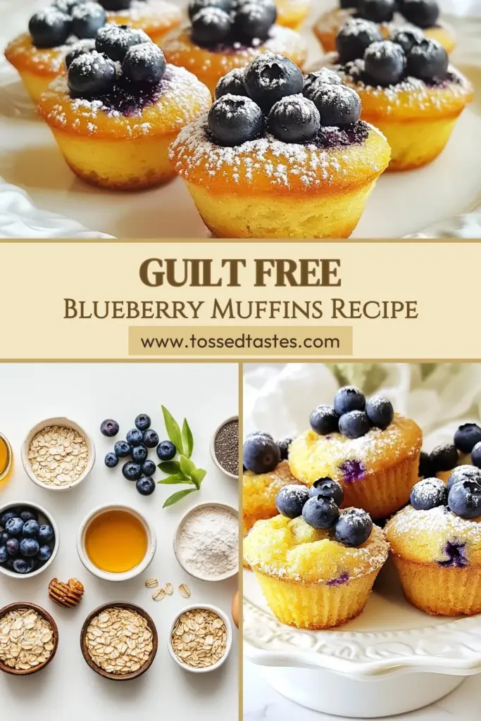 Looking for a delicious and healthy treat? Try these skinny blueberry muffins! Packed with wholesome ingredients like whole wheat flour and almond flour, this low-calorie muffin recipe is perfect for guilt-free snacking. Enjoy healthy blueberry muffins that are easy to make and bursting with flavor. Don't miss out on these almond flour muffins that everyone will love! Save the recipe today! #HealthyEating #MuffinRecipe #BlueberryMuffins #CleanEating