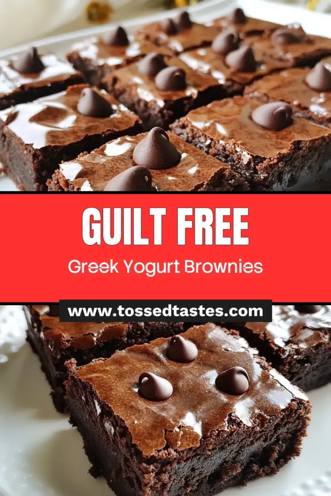 Indulge guilt-free with these zero-sugar brownies made with creamy Greek yogurt! This healthy brownie recipe combines rich flavors with low-fat ingredients for a delicious dessert that fits your lifestyle. Perfect for sugar-free baking recipes, these brownies satisfy your chocolate cravings without the sugar. Bake a batch today and enjoy a delightful treat! #ZeroSugarBrownies #GreekYogurtDesserts #HealthyBrownieRecipe #SugarFreeBaking
