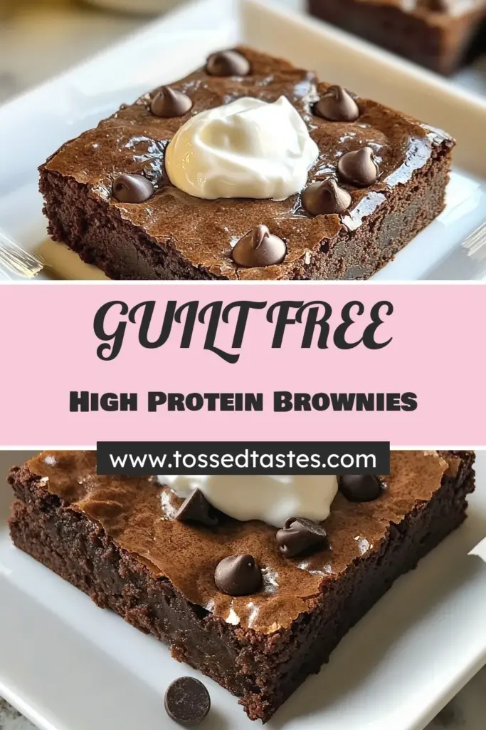 Indulge in these delectable high-protein brownies that prove healthy desserts can be delicious! Made with black beans, this gluten-free brownie recipe offers a protein-packed treat that's perfect for satisfying your sweet tooth guilt-free. These easy-to-make black bean brownies are sure to impress everyone. Don’t miss out—try this healthy brownie recipe today! Save and share for a tasty snack! #HighProteinBrownies #HealthyBrownieRecipe #ProteinPackedDesserts #GlutenFreeBrownies
