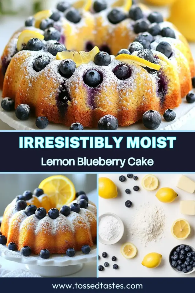 Indulge in the delightful flavors of our Zesty Lemon Blueberry Pound Cake! This moist blueberry cake recipe combines the tang of fresh lemon with juicy blueberries for a perfect fresh blueberry dessert. It's an easy lemon cake that anyone can make with simple ingredients. Impress your family and friends with this zesty pound cake recipe. Don't forget to save this recipe for your next baking adventure! #LemonBlueberryPoundCake #MoistBlueberryCakeRecipe #EasyLemonCake #ZestyPoundCakeRecipe