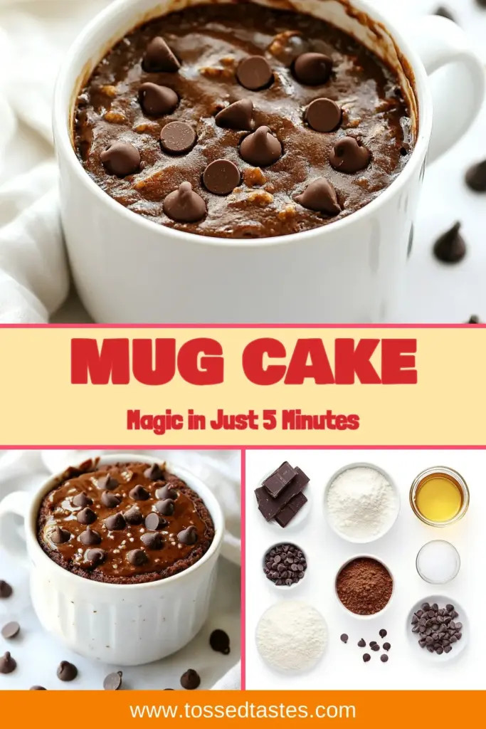 Indulge in this Secret Cookie Mug Cake recipe for a quick and delicious treat! This chocolate mug cake can be whipped up in minutes using simple ingredients. Perfect for satisfying your cravings, this easy dessert recipe is made in the microwave, making it ideal for busy days. With a secret nut butter center, each bite is warm and gooey. Try this quick cookie mug cake today, and satisfy your sweet tooth! #MugCake #DessertRecipes #ChocolateMugCake #EasyDesserts