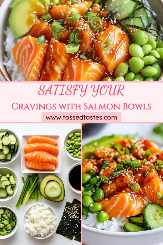 Discover the delicious trend of TikTok salmon rice bowls! This easy salmon dinner recipe features flaky salmon, creamy avocado, and fluffy sushi rice, making it a perfect healthy rice bowl recipe for any meal. Follow this simple sushi rice bowl recipe to create a stunning salmon and avocado bowl that will amaze your taste buds. Perfect for meal prep or quick dinners! Save this recipe now and enjoy a nutritious feast. #SalmonRiceBowls #HealthyDinner #SushiRice #EasyRecipes