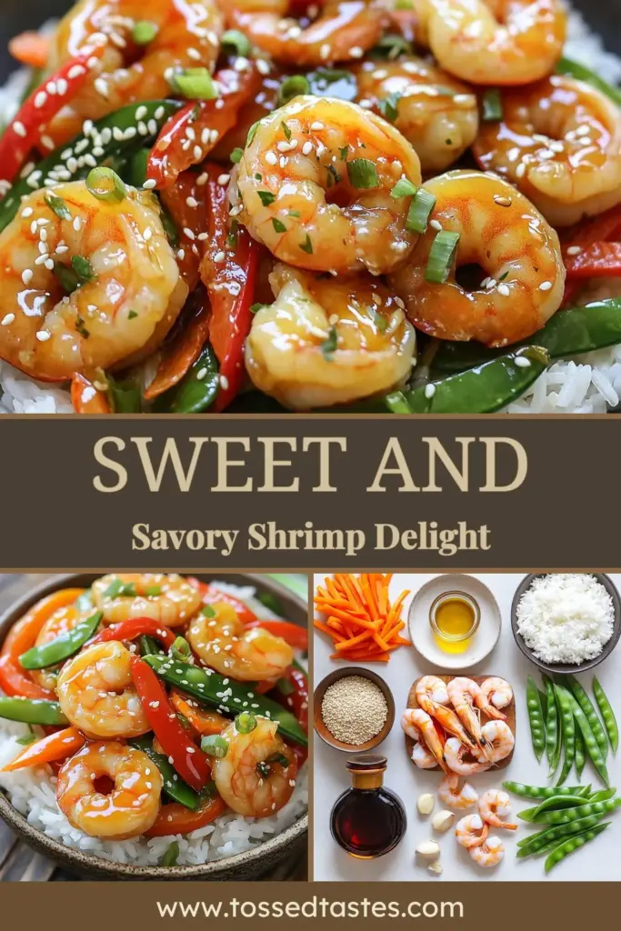 Looking for a delicious and healthy shrimp meal? Try this Honey Garlic Shrimp Stir-Fry, an easy shrimp recipe that's perfect for a quick stir-fry dinner! With vibrant veggies and a sweet-savory honey garlic sauce, this shrimp stir-fry recipe is not only simple but packed with flavor. Get dinner on the table in just 20 minutes! Save this recipe for your next weeknight meal. #HoneyGarlicShrimp #ShrimpStirFryRecipe #EasyShrimpRecipes #QuickDinnerIdeas