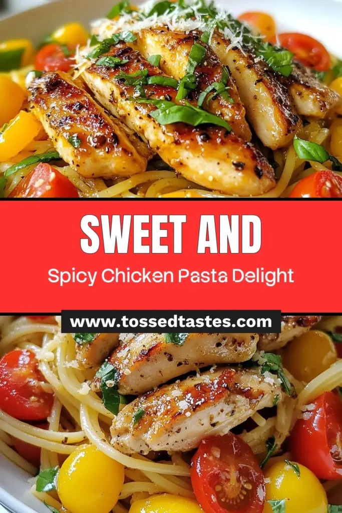 Discover a deliciously simple recipe for honey pepper chicken pasta that will elevate your weeknight dinners. This easy pasta recipe combines tender chicken, vibrant veggies, and a sweet and spicy sauce for a healthy pasta meal everyone will love. With just 30 minutes of prep time, you’ll have a quick dinner recipe that’s perfect for busy days. Try it tonight and enjoy the delightful flavors! Save this recipe for later! #HoneyPepperChickenPasta #EasyPastaRecipes #QuickDinnerRecipes #HealthyPastaMeal