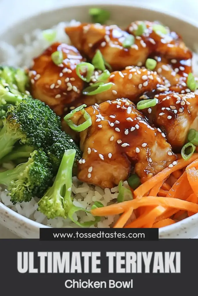 Looking for a delicious and healthy dinner? Try this easy teriyaki chicken rice bowl! This easy teriyaki chicken recipe features tender chicken thighs teriyaki, served over fluffy jasmine rice bowl with vibrant vegetables like broccoli and carrots. Perfect for family meals or meal prep, this healthy teriyaki chicken dinner is sure to impress. Save this recipe for a tasty weeknight treat! #TeriyakiChickenRiceBowl #EasyRecipes #HealthyDinner #MealPrepIdeas
