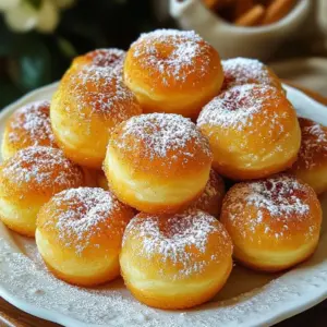 - 1 cup all-purpose flour - 1/4 cup granulated sugar - 1 tablespoon baking powder - 1/4 teaspoon salt I use all-purpose flour for a soft texture. The granulated sugar helps sweeten the bites. Baking powder gives them rise, making them fluffy. A pinch of salt balances the sweetness. - 1/4 cup milk - 1 large egg - 2 tablespoons melted butter - 1/2 teaspoon vanilla extract Milk adds moisture, while the large egg binds everything together. I melt butter for a rich flavor. Vanilla extract brings a nice aroma to the bites. - 1/4 cup powdered sugar (for dusting) - 1 teaspoon cinnamon (optional) Powdered sugar makes a sweet dusting that looks pretty. I often add cinnamon for a warm, cozy flavor. You can skip it if you prefer plain donut bites. {{ingredient_image_1}} To start, I mix the dry ingredients. In a bowl, combine: - 1 cup all-purpose flour - 1/4 cup granulated sugar - 1 tablespoon baking powder - 1/4 teaspoon salt I stir it well until everything blends. Next, I whisk the wet ingredients in a separate bowl. I add: - 1/4 cup milk - 1 large egg - 2 tablespoons melted butter - 1/2 teaspoon vanilla extract I mix these until smooth. Then, I slowly add the wet mix to the dry mix. I stir gently, leaving a few lumps. Overmixing can make the donut bites tough. Before cooking, I preheat my air fryer to 350&deg;F (175&deg;C). This takes about 3 minutes. While it heats, I lightly grease the basket. I use non-stick spray or a bit of olive oil. This step helps prevent sticking. Now the fun part begins! I use a small muffin scoop or spoon to drop the batter into the basket. I make small dollops, about 1 tablespoon each. I make sure to leave space between them, as they will puff up. I air fry the donut bites for 6-8 minutes. I check them at 6 minutes. They should be golden brown and cooked all the way through. Depending on the size of my air fryer, I might need to cook in batches. After cooking, I let them cool for a minute. They smell amazing! To get the best donut bites, avoid overmixing. When you mix, stir gently until the batter is just combined. A few lumps are fine; they help keep the bites soft. The ideal batter should be thick but pourable. This texture helps them rise well in the air fryer. You can boost the flavor with spices. Cinnamon works great and adds warmth. You can also try other spices like nutmeg or cardamom. Extracts like almond or coconut can add a fun twist. Just a few drops can change the whole taste. To make the sugar coating stick, dust the bites while they are warm. This helps the sugar cling nicely. You can also try other coatings, like chocolate or crushed nuts. These add fun flavors and textures, making your donut bites even more exciting! Pro Tips Use Fresh Baking Powder: Ensure your baking powder is fresh for the best rise and texture in your donut bites. Don't Overmix: Mix the batter just until combined to keep the donut bites light and fluffy; a few lumps are okay! Experiment with Flavors: Add a pinch of nutmeg or lemon zest to the batter for a unique twist on the classic flavor. Adjust Cooking Time: Keep an eye on the donut bites as they cook; air fryer models may vary, so check for golden brown color. {{image_2}} You can make air fryer donut bites even more fun with flavors. Try adding a chocolate or vanilla glaze on top. Just melt some chocolate or mix powdered sugar with milk for a glaze. For nut lovers, chop up your favorite nuts and add them to the batter. It gives a nice crunch and taste. If you need gluten-free options, swap all-purpose flour for almond or coconut flour. These flours work well and keep the bites tasty. For a vegan twist, use a flax egg instead of the large egg. Mix 1 tablespoon of flaxseed meal with 2.5 tablespoons of water and let it sit for a few minutes. This will help bind the ingredients together. Donut bites are great on their own, but you can pair them with dips. Think about serving them with chocolate sauce or a sweet cream dip. Fresh fruits like strawberries or bananas add a refreshing touch too. They make the perfect snack for any time of day! To keep your air fryer donut bites fresh, store them in an airtight container. This helps prevent moisture from making them soggy. Place a paper towel in the container to absorb any extra moisture. Enjoy your donut bites within two days for the best taste. If they last longer, they may lose their soft texture. To freeze your donut bites, let them cool completely first. Then, place them in a single layer on a baking sheet. Freeze them for about an hour. Once frozen, transfer them to a freezer-safe bag. Make sure to remove as much air as possible. When you want to eat them, reheat in the air fryer at 350&deg;F (175&deg;C) for 4-5 minutes. This will bring back their crispy texture. Your air fryer donut bites will stay fresh for about 2 days at room temperature. If stored properly in the freezer, they can last up to three months. For the best flavor, consume them within a month. Enjoy them while they are warm and freshly coated for a delightful experience! Yes, you can use whole wheat flour. The donut bites may taste nuttier and denser. Start with a mix of half whole wheat and half all-purpose flour. This will help keep them light and fluffy while adding some fiber. To reheat, set your air fryer to 350&deg;F (175&deg;C). Place the donut bites in the basket for 2-3 minutes. This will warm them up and keep them crispy. Check them often to avoid overcooking. Many sauces work well! Here are a few ideas: - Chocolate sauce - Caramel sauce - Honey or maple syrup - Cream cheese frosting - Nutella These sauces add extra fun and flavor to your donut bites. Yes, you can make them ahead. Store them in an airtight container for up to two days. For longer storage, freeze them. They can last for up to a month in the freezer. To make them healthier, swap out the sugar for a natural sweetener like honey or agave. You can also reduce the butter or use unsweetened applesauce instead, which adds moisture. You can add extras like chocolate chips, nuts, or dried fruit. Spices such as nutmeg or ginger can also enhance the taste. Experiment to find your favorite mix! Absolutely! These donut bites are perfect for kids. They are small, sweet, and fun to eat. You can even let kids help roll them in sugar for added fun. Yes, non-dairy milk like almond or oat milk works well. It will not change the taste too much, and it makes the recipe vegan-friendly. This post covers every step to make delicious air fryer donut bites. You learned about the right mix of dry and wet ingredients, along with tips for perfect texture and flavor. I also shared different flavors and storage methods, so you can enjoy them longer. Air fryer donut bites are fun, easy, and customizable. Try making them today, and be creative with your flavors and coatings. You will enjoy tasty treats that impress your friends and family!