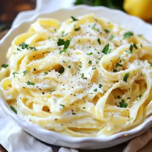To make One Pot Creamy Garlic Pasta, you will need a few key ingredients. Here&rsquo;s what you&rsquo;ll need: - 300g pasta (fettuccine or linguine) - 4 cloves garlic, minced - 1 tablespoon olive oil - 2 cups vegetable broth - 1 cup heavy cream - 1 teaspoon Italian seasoning - 1/2 cup grated Parmesan cheese - Salt and pepper to taste - Fresh parsley, chopped (for garnish) - Zest of 1 lemon (optional) These ingredients create a rich and creamy dish that is simple yet full of flavor. The garlic adds a wonderful aroma, while the Parmesan cheese makes it extra comforting. This pasta is a great way to enjoy a tasty meal without a lot of fuss. Don't forget the fresh parsley for a pop of color and a hint of freshness! If you want to brighten the dish even more, add a bit of lemon zest. It really makes a difference. {{ingredient_image_1}} 1. First, grab a large pot or deep skillet. 2. Heat one tablespoon of olive oil over medium heat. 3. Add four minced garlic cloves. Saut&eacute; for about one minute. 4. Make sure the garlic does not brown. It should smell great! 5. Now, pour in two cups of vegetable broth. Bring it to a simmer. 6. Next, add 300 grams of pasta. I like fettuccine or linguine. 7. Stir to make sure the pasta is fully submerged in the broth. 8. Cover the pot and cook the pasta for about 10 to 12 minutes. 9. Stir occasionally to keep it from sticking to the pot. 1. When the pasta is al dente, reduce the heat to low. 2. Pour in one cup of heavy cream and one teaspoon of Italian seasoning. 3. Stir everything together until it mixes well. 4. Gradually add half a cup of grated Parmesan cheese. 5. Keep stirring until the cheese melts and forms a creamy sauce. 1. Taste the pasta. Add salt and pepper if needed. 2. You can also add lemon zest for extra brightness. 3. Let the pasta sit for a couple of minutes. This will thicken the sauce. 4. For serving, place the pasta in bowls. 5. Garnish with chopped fresh parsley and more Parmesan cheese on top. 6. A slice of lemon on the side makes it look nice! How to avoid overcooking the garlic To keep garlic from burning, watch it closely. Saut&eacute; it for just one minute. You want it fragrant, not brown. If it burns, it will taste bitter. Ensuring pasta cooks evenly Stir the pasta a few times while it cooks. This helps keep it from sticking together. Make sure all the pasta is submerged in the broth. This way, it cooks evenly. Using the right cheese for creaminess For a rich and creamy texture, use fresh grated Parmesan cheese. It melts well and adds flavor. Avoid pre-grated cheese as it may not melt the same way. Adjusting cream for desired thickness If you want a thicker sauce, add a bit more cream. For a lighter dish, use less. You can also simmer the sauce longer to thicken it up naturally. Ideal toppings and garnishes Top your pasta with fresh parsley for color. A sprinkle of extra Parmesan adds richness. For a bright touch, add lemon zest. Recommended side dishes to complement Pair this pasta with a simple green salad. Garlic bread on the side works great too. A light white wine can bring out the flavors nicely. Pro Tips Cook Pasta Al Dente: Cooking the pasta just until al dente will ensure it retains a slight bite and does not become mushy when mixed with the creamy sauce. Use High-Quality Parmesan: Opt for freshly grated Parmesan cheese for the best flavor and creaminess. Pre-grated cheese often contains anti-caking agents that can affect the texture of your sauce. Adjust Creaminess: If you prefer a lighter sauce, you can substitute half of the heavy cream with additional vegetable broth or a splash of pasta cooking water. Add Vegetables: For added nutrition and flavor, consider tossing in some saut&eacute;ed spinach, mushrooms, or cherry tomatoes into the pasta just before serving. {{image_2}} You can switch up your pasta type for this recipe. Whole wheat pasta adds fiber. Gluten-free pasta works well too. Just be sure to adjust the cooking time. For broth, if you prefer meat flavors, use chicken broth instead of vegetable broth. This small change will add a deeper taste. To make this dish heartier, add cooked proteins. Grilled chicken or shrimp gives it a nice twist. Simply toss them in when you mix in the cream. Want some heat? Sprinkle in red pepper flakes. This will give your pasta a spicy kick. If you're looking for a plant-based meal, you can make this dish vegan-friendly. Use plant-based cream and cheese instead of heavy cream and Parmesan. This swap keeps the creaminess but makes it suitable for vegans. To keep your One Pot Creamy Garlic Pasta fresh, refrigerate it within two hours of cooking. Use an airtight container to prevent drying out. This helps keep the flavors and textures intact. For best results, store the pasta in single-serving portions. This way, you can easily warm up just what you need. When you are ready to eat, reheat the pasta safely. The best methods are using the stove or the microwave. If using the stove, add a splash of broth or cream to help maintain creaminess. Heat it slowly over low heat, stirring often. If using the microwave, place the pasta in a microwave-safe bowl. Add a bit of cream or broth, cover it with a lid or paper towel, and heat in short bursts. Stir between intervals to ensure even heating. You can freeze One Pot Creamy Garlic Pasta, but it may change the texture. To freeze, let the pasta cool completely. Place it in a freezer-safe container. Make sure to leave some space at the top for expansion. To thaw, move it to the fridge overnight. Reheat gently as mentioned above to restore its creaminess. If it looks a bit dry after thawing, add a splash of cream or broth while reheating. Yes, you can make this dish ahead of time. Cook the pasta fully and mix in the sauce. Let it cool, then store it in the fridge. When ready to eat, just reheat it gently on the stove. You may need to add a splash of broth or cream to keep it creamy. If you want a lighter option, use half-and-half or whole milk. For dairy-free choices, try coconut milk or cashew cream. These options still add creaminess without heavy cream. To make this dish gluten-free, use gluten-free pasta. Many types are available, like brown rice or chickpea pasta. Just ensure the broth is also gluten-free to keep the meal safe. To add some heat, sprinkle in red pepper flakes while cooking. You can also add diced jalape&ntilde;os or a dash of hot sauce. Start with a little and taste, so you get the spice just right! In this blog post, we explored a delicious recipe for One Pot Creamy Garlic Pasta. We discussed key ingredients, step-by-step cooking instructions, and helpful tips for the best results. I shared variations to suit different diets, including vegetarian and vegan options. Storing and reheating guidelines ensure you enjoy leftovers without losing flavor. Cooking can be simple and fun! This dish makes for a great weeknight meal. Enjoy your cooking adventure!