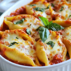 To make Cottage Cheese Stuffed Shells, gather these simple ingredients: - 12 jumbo pasta shells - 1 cup cottage cheese - 1 cup ricotta cheese - 1 cup shredded mozzarella cheese, divided - 1/2 cup grated Parmesan cheese - 1 egg, lightly beaten - 1 teaspoon Italian seasoning - Salt and pepper to taste - 2 cups marinara sauce - Fresh basil leaves for garnish Each item plays a key role in flavor and texture. The cheeses create a creamy filling that melts beautifully. The egg helps bind everything together. Italian seasoning adds a nice, herby touch. You can change the flavor of your stuffed shells with these optional ingredients: - Spinach for added nutrition - Cooked ground beef or sausage for a meatier option - Different herbs like oregano or thyme for extra flavor - Red pepper flakes for a bit of heat Feel free to mix and match. These options can make your dish even more exciting! If you have dietary needs, you can still enjoy this dish. Here are some easy swaps: - Use dairy-free cheese for a vegan option. - Substitute tofu for cottage cheese if you want a plant-based filling. - Choose gluten-free pasta shells if you avoid gluten. These substitutions keep the spirit of the dish while fitting your needs. Enjoy your cooking adventure! {{ingredient_image_1}} First, preheat your oven to 375&deg;F (190&deg;C). This step is key for a nice bake. While the oven heats, bring a large pot of salted water to a boil. The salt adds flavor to the pasta. Once boiling, add the jumbo shells. Cook them according to package directions until they are al dente. After cooking, drain the shells and let them cool for a bit. This makes them easier to handle. Now, it's time to prepare the filling. In a large mixing bowl, combine the cottage cheese, ricotta cheese, and 1/2 cup of mozzarella cheese. Next, add the grated Parmesan cheese, the beaten egg, and the Italian seasoning. Don't forget to season with salt and pepper. Mix all these ingredients well until they are nicely blended. Take a spoon and fill each cooked shell with about 2 tablespoons of the cheese mixture. Be gentle as you fill them. Place each stuffed shell in a greased 9x13 inch baking dish. This dish holds all your tasty work. After filling the shells, pour the marinara sauce evenly over them. Make sure to cover all the shells completely. This sauce adds moisture and flavor. Next, sprinkle the remaining 1/2 cup of mozzarella cheese on top. Cover the dish with aluminum foil and place it in the oven. Bake for 25 minutes. After that, take off the foil and bake for another 10-15 minutes. Look for the cheese to be bubbly and golden. When it&rsquo;s done, let it cool for a few minutes. Finally, garnish with fresh basil leaves. This adds a nice touch and great flavor. Enjoy your cottage cheese stuffed shells! Cooking pasta well is key to great stuffed shells. Start with a large pot of water. Add a good amount of salt to the water; this helps flavor the pasta. Bring the water to a rolling boil before adding the jumbo shells. Cook them just until they are al dente. This means they should still have a slight bite. Overcooked pasta will break and not hold the filling. After cooking, drain the shells gently and let them cool before filling. Stuffing the shells can be simple if you follow a few steps. Use a teaspoon or a small spoon to fill each shell. Aim for about two tablespoons of filling per shell. Make sure to pack the filling in well. This helps prevent it from spilling out during baking. Arrange the stuffed shells in a greased baking dish. Be sure to leave space between them. This allows the heat to circulate and cook them evenly. To create a creamier cheese filling, you can add a few simple ingredients. Mixing in a little heavy cream or sour cream can enhance the texture. You can also blend the cottage cheese and ricotta together until smooth. This reduces lumps and makes the filling nice and creamy. Adding an extra egg will also help bind the mixture. This keeps the filling rich and delicious. Make sure to taste your filling before stuffing. Adjust the salt and pepper to suit your taste. Pro Tips Use Fresh Ingredients: Opt for fresh basil and high-quality cheeses to enhance the flavors of your stuffed shells. Don't Overcook the Pasta: Cook the jumbo shells just until al dente; they will continue to cook in the oven without becoming mushy. Customize the Filling: Feel free to add saut&eacute;ed spinach, mushrooms, or herbs to the cheese mixture for an extra flavor boost. Let It Rest: Allow the dish to cool for a few minutes after baking before serving; this helps the flavors meld and makes for easier serving. {{image_2}} Cottage cheese stuffed shells are great for vegetarians. You can add more veggies to the filling. Spinach, mushrooms, and zucchini work well. Chopped spinach gives a nice color and taste. You can also blend in diced bell peppers for sweetness. This makes the dish more colorful and fun. You can replace marinara sauce with a white sauce, like Alfredo. If you love meat, there are many tasty options. Ground beef or sausage can add a lot of flavor. Cook the meat first, then mix it into the cheese filling. This creates a hearty dish that fills you up. You can also use shredded chicken for a lighter option. Just make sure to season the meat well for the best taste. For gluten-free shells, look for gluten-free pasta. Many brands offer jumbo shells made from rice or corn. These cook just like regular pasta and taste great. You can also use quinoa or zucchini boats as a base. Both options are healthy and gluten-free. Just remember to adjust the cooking time for these alternatives. Enjoy all the flavors without any gluten! After enjoying your Cottage Cheese Stuffed Shells, let the leftovers cool. Place them in an airtight container. You can store them in the fridge for up to three days. Make sure the shells are covered to keep them fresh. This way, you can savor the flavors again soon. To reheat, preheat your oven to 350&deg;F (175&deg;C). Place the leftover shells in a baking dish. Cover them with foil to prevent drying. Heat for about 20 minutes or until they are warm throughout. You can also use the microwave. Heat the shells on a microwave-safe plate for 1-2 minutes. This gives you quick and easy meals. Want to save some for later? You can freeze your stuffed shells. First, let them cool completely. Then, wrap them tightly in plastic wrap and foil. This helps keep them fresh and prevents freezer burn. You can freeze the shells for up to three months. When you're ready to eat, thaw them in the fridge and reheat. Enjoy your delicious meal anytime! Yes, you can use different cheeses. Try using cream cheese for a richer flavor. You can also mix in some feta cheese for a tangy twist. Just make sure to maintain the right texture. Keep in mind that each cheese brings its own taste. This can change the overall flavor of your stuffed shells. Experiment to find what you like best! To check if the shells are cooked, look for a slightly firm texture. They should be al dente, which means they are not too soft. You can taste one shell to be sure. If it&rsquo;s chewy but not hard, it&rsquo;s done. Also, keep an eye on the cooking time on the package. Overcooking can lead to broken shells. Yes, you can make this dish ahead of time! Prepare the stuffed shells and place them in the baking dish. Cover and store in the fridge for up to 24 hours. When you&rsquo;re ready to bake, let them sit at room temperature for about 30 minutes. You may need to add a few extra minutes to the baking time. This makes it a great option for busy days! In this blog post, we explored the key ingredients and steps for making stuffed pasta shells. We shared tips on cooking and filling for the best results. You learned about tasty variations, including vegetarian and gluten-free options. Storage tips will help keep your shells fresh for later meals. Remember, cooking is fun and allows for creativity. Use these ideas to create a dish you'll love!
