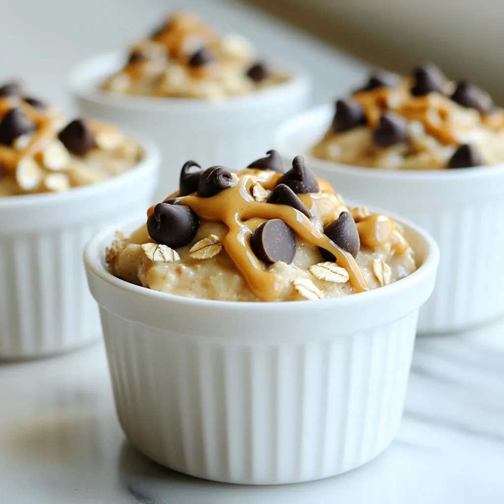 Edible Protein Cookie Dough Healthy High-Protein Snack