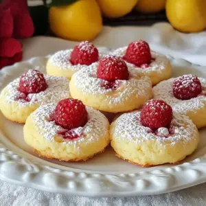 To make these Lemon Raspberry Cookies, gather the following ingredients: - 1 cup unsalted butter, softened - 1 cup granulated sugar - 1 tablespoon lemon zest - 2 tablespoons fresh lemon juice - 1 teaspoon vanilla extract - 2 large eggs - 2 cups all-purpose flour - 1 teaspoon baking powder - 1/2 teaspoon baking soda - 1/4 teaspoon salt - 1 cup fresh raspberries (or frozen, thawed) - Powdered sugar (for dusting) Each ingredient plays a key role in making these cookies sweet and tangy. The butter adds rich flavor, while the sugar sweetens every bite. Lemon zest and juice bring a bright, zingy taste. The eggs provide moisture and help bind everything together. You can swap ingredients if needed. Try these options: - Use salted butter instead of unsalted butter if that&rsquo;s what you have. Just skip adding extra salt. - Swap granulated sugar for brown sugar. This adds a little extra flavor. - If you lack lemon juice, try using lime juice for a different twist. - For a gluten-free option, use a gluten-free all-purpose flour blend. - Frozen raspberries work well if you can&rsquo;t find fresh ones. Just make sure to thaw and drain them first. These substitutions keep the recipe flexible and fun. To bake these cookies, you will need the right tools: - Mixing bowls: One large for wet ingredients and one for dry ingredients. - Whisk: For mixing dry ingredients together. - Electric mixer: This makes creaming the butter and sugar easier. - Cookie scoop or tablespoon: To portion your dough evenly. - Baking sheets: Line them with parchment paper for easy cleanup. - Wire rack: For cooling the cookies once baked. Having these tools ready will make the process smooth and enjoyable. {{ingredient_image_1}} Start by preheating your oven to 350&deg;F (175&deg;C). Line two baking sheets with parchment paper. In a large bowl, cream the softened butter and granulated sugar until light and fluffy. This step is key for a soft cookie texture. Next, add the lemon zest, fresh lemon juice, and vanilla extract. Mix these ingredients well. Then, beat in the eggs one at a time. Make sure each egg is fully mixed before adding the next. In a separate bowl, whisk together the flour, baking powder, baking soda, and salt. Slowly add this dry mix to the wet ingredients. Stir just until combined; do not overmix. Finally, gently fold in the fresh raspberries. Be careful not to crush them. Use a cookie scoop or a tablespoon to drop rounded balls of dough onto the prepared sheets. Leave a couple of inches between each cookie. This space helps them bake evenly. Bake in your preheated oven for 10-12 minutes. Watch for the edges to turn lightly golden. This color means they are ready to come out. Once baked, remove the cookies from the oven. Let them cool on the baking sheets for about 5 minutes. This helps them set. After that, transfer the cookies to a wire rack to cool completely. Once cooled, dust the cookies with powdered sugar. This adds a lovely touch and enhances the sweet-tangy flavor. Enjoy your lemon raspberry cookies! For the best texture in your Lemon Raspberry Cookies, start with room-temperature butter. This helps mix well with sugar. Cream the butter and sugar until it&rsquo;s light and fluffy. This step adds air, giving your cookies a nice rise. Do not overmix once you add the dry ingredients. Mix just until combined. This keeps the cookies tender. Also, be gentle when folding in the raspberries. This keeps them whole and gives you lovely bites of fruit. I love using fresh raspberries for their bright flavor. They add a lovely tartness to the cookies. If you cannot find fresh raspberries, you can use frozen ones. Just make sure to thaw and drain them first. This prevents excess moisture in the dough. Keep in mind, frozen raspberries may break apart more easily. They can also turn the dough a bit pink. If you like a pop of color, this can be fun! One common mistake is not measuring ingredients correctly. Use a kitchen scale for the best results. Another mistake is baking at too high a temperature. Stick to the 350&deg;F as stated in the recipe. Also, don&rsquo;t skip dusting with powdered sugar. It adds a sweet touch and makes the cookies look fancy. Finally, remember to let the cookies cool on the sheet for five minutes. This helps them set and makes them easier to move. Pro Tips Use Room Temperature Ingredients: Ensure that your butter and eggs are at room temperature for better incorporation into the dough, leading to a lighter texture. Don&rsquo;t Overmix the Dough: Mix the dough just until the ingredients are combined to avoid tough cookies; overmixing can lead to gluten development. Chill the Dough for Better Flavor: If time permits, chill the dough for 30 minutes before baking. This enhances the flavors and helps the cookies hold their shape during baking. Use Fresh Raspberries for Best Results: Opt for fresh raspberries for a burst of flavor and texture. If using frozen, make sure to thaw them and pat dry to prevent excess moisture in the dough. {{image_2}} You can switch up the flavors in your Lemon Raspberry Cookies. Try using blueberries for a sweet twist. Strawberries also work well, adding a nice color and taste. Even blackberries can be a fun choice. Just remember to adjust the amount based on the fruit's sweetness. Fresh fruit gives the best flavor, but frozen works too! Just make sure to thaw and drain them first to avoid extra liquid. For a crunchy twist, add nuts to your cookies. Chopped walnuts or almonds blend well with the lemon and raspberry. You can also mix in chocolate chips. White chocolate adds a nice creamy touch. Dark chocolate gives a rich flavor that pairs well with the tangy lemon. Add about half a cup of nuts or chocolate to your dough for a delicious upgrade. Making these cookies gluten-free is simple. Swap out the all-purpose flour for a gluten-free blend. Many brands offer blends that work perfectly for cookies. Be sure to check that your baking powder and baking soda are gluten-free too. Follow the same instructions, and you&rsquo;ll still get light, fluffy cookies that everyone can enjoy! To keep your lemon raspberry cookies fresh, place them in an airtight container. You can stack them, but add parchment paper between layers to avoid sticking. Store them at room temperature for up to a week. If you want to keep them longer, consider freezing them. To freeze your cookies, first let them cool completely. Then, place them in a single layer on a baking sheet. Freeze for about an hour. Once they are firm, transfer the cookies to a freezer bag or container. Remove as much air as possible to prevent freezer burn. They will stay fresh for up to three months. When stored correctly, lemon raspberry cookies last about one week at room temperature. If frozen, they can last up to three months. Just remember to thaw them at room temperature before enjoying. This way, you can enjoy their sweet and tangy delight whenever you want! Yes, you can use bottled lemon juice. However, fresh lemon juice offers a bright taste. Fresh lemon juice brings more flavor than bottled juice. The zest also adds a nice touch. If you use bottled juice, make sure it is pure. This will help keep the cookie's taste fresh and tangy. To prevent raspberries from sinking, coat them in flour. This helps them stay suspended in the dough. Gently fold the raspberries into the batter at the end. This keeps them whole and helps them rise. Also, do not overmix the batter. This keeps the cookies light and fluffy. Lemon raspberry cookies pair well with tea or coffee. A light herbal tea adds a nice touch. You could also serve them with vanilla ice cream. The coolness of the ice cream balances the tangy cookies. Consider adding a fruit salad for a fresh twist. This makes a lovely dessert spread for gatherings. In this post, we explored making Lemon Raspberry Cookies. We covered the needed ingredients, equipment, and provided step-by-step instructions. I shared tips for great texture and common mistakes to avoid. You can also try fun variations and learned how to store your cookies. Baking these cookies is easy and rewarding. With the right ingredients and methods, you'll impress everyone with your delicious treats. Enjoy your baking journey!