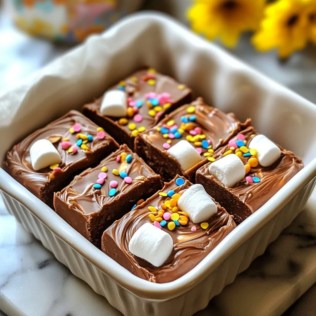 Marshmallow Swirl Fudge Delightful Treat to Make