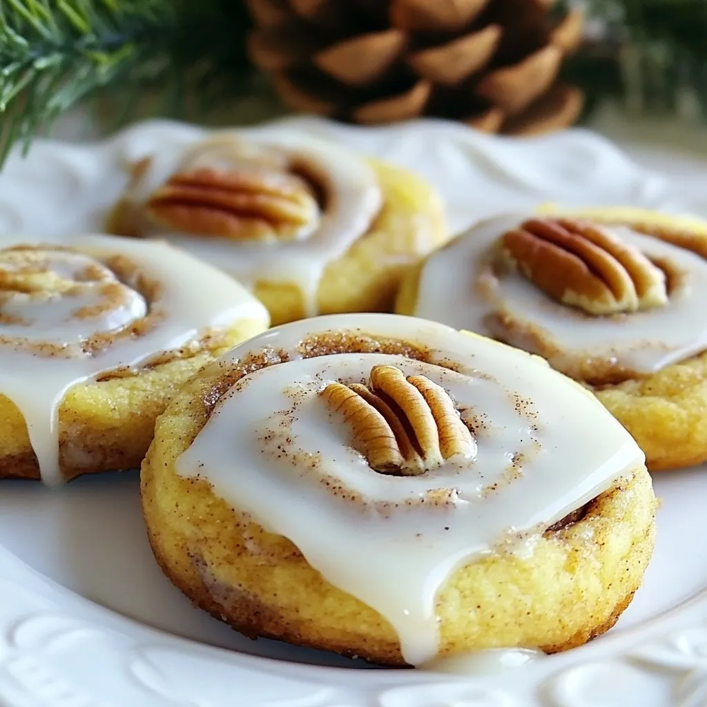 Cinnamon Roll Cookies Delightful Twist on a Classic