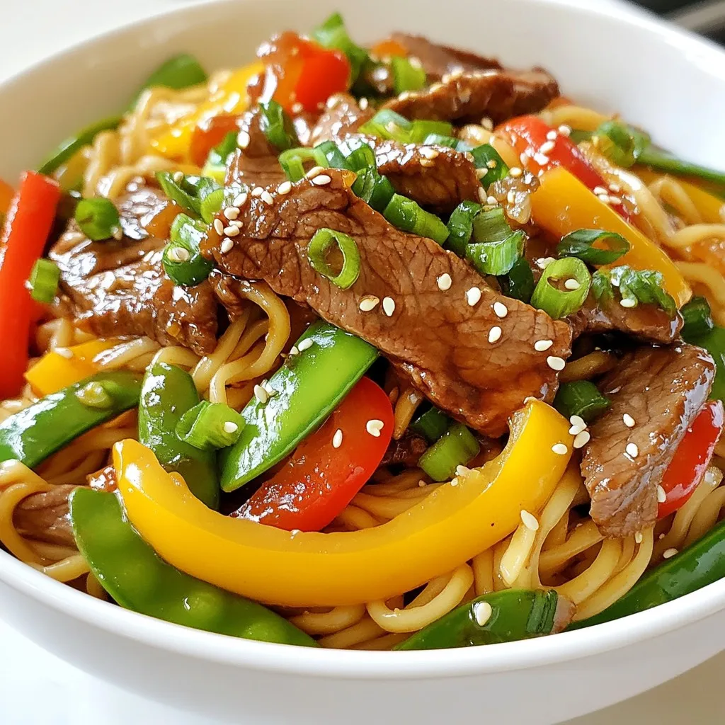 Minute Teriyaki Beef Noodles Quick and Tasty Recipe