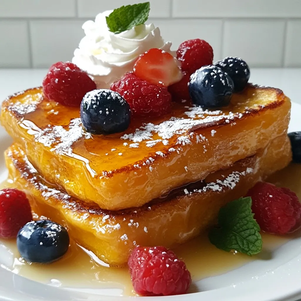 Crème Brulee French Toast Irresistible Breakfast Treat