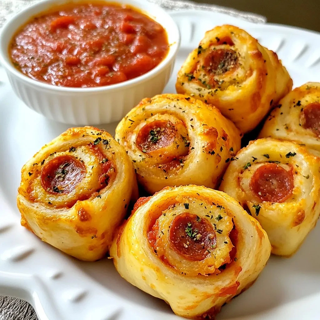 High Protein Pepperoni Pizza Rolls Easy Snack Recipe