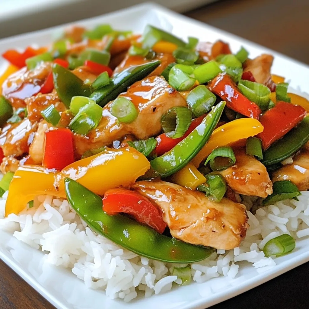 Quick Chicken Stir-Fry Simple and Tasty Meal Idea