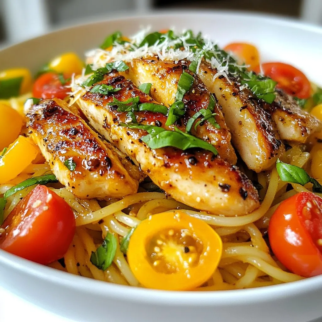 Honey Pepper Chicken Pasta Quick and Flavorful Meal