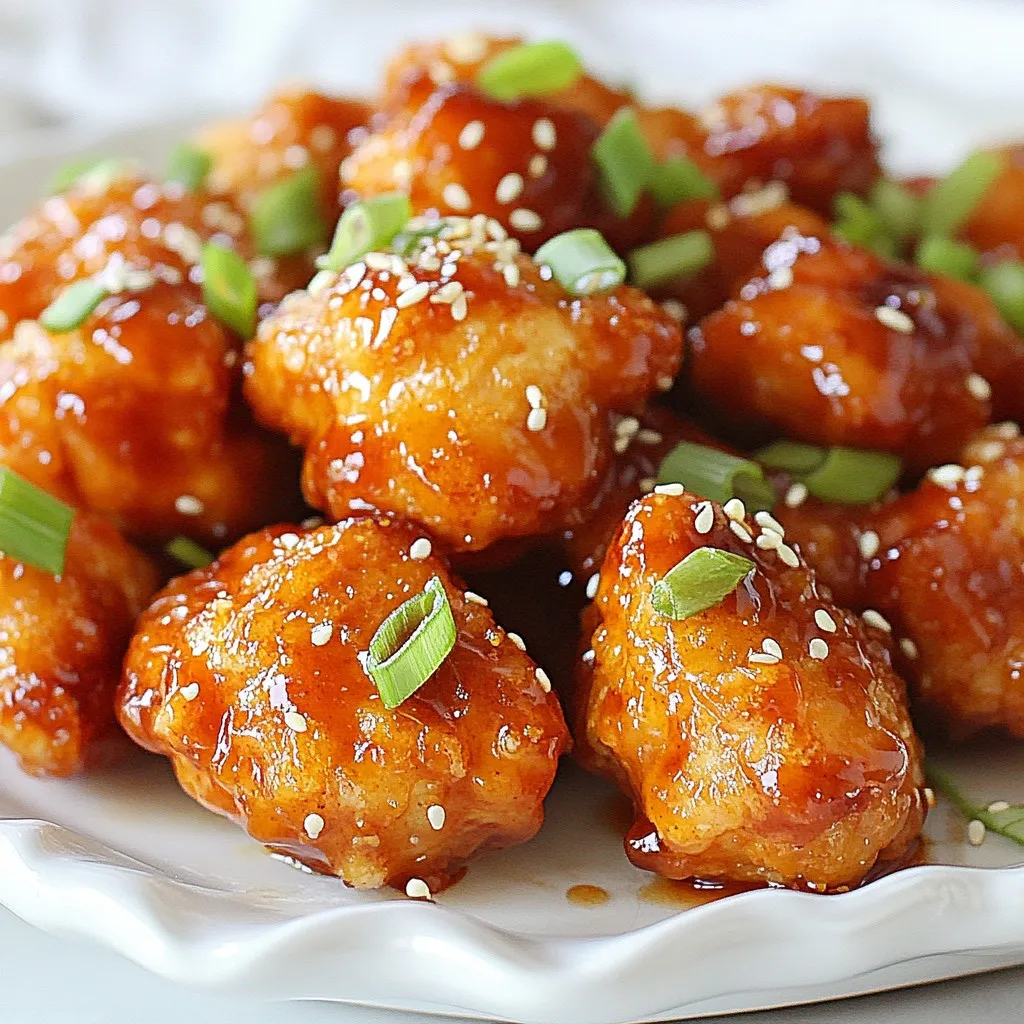 Honey Sriracha Chicken Bites Flavorful and Easy Recipe