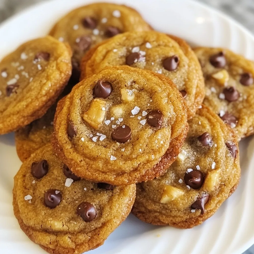 - 1 cup almond flour - 1/2 cup rolled oats - 1/2 teaspoon baking soda - 1/4 teaspoon salt - 1/3 cup coconut oil, melted - 1/4 cup maple syrup - 1 teaspoon vanilla extract - 1/2 cup dark chocolate chips (dairy-free if desired) These ingredients form the base of our healthy chocolate chip cookies. Almond flour gives the cookies a nutty taste and a soft texture. Rolled oats add fiber and help keep you full longer. Coconut oil replaces butter, adding healthy fats. Maple syrup sweetens the cookies naturally. Dark chocolate chips provide that rich chocolate flavor we all love. - 1/4 cup crushed walnuts - Dairy-free chocolate options You can add crushed walnuts for crunch and extra nutrition. They also bring good fats and protein. If you want a dairy-free option, use dairy-free chocolate chips. These swaps keep the cookies healthy while still being tasty. - Benefits of almond flour: Almond flour is low in carbs and high in protein. It is also rich in vitamins and minerals. This makes it a great choice for anyone looking to eat healthier. - Advantages of using natural sweeteners: Maple syrup is a natural sweetener. It contains antioxidants and has a lower glycemic index than white sugar. This means it won't spike your blood sugar as much. Plus, it adds a delicious flavor that pairs well with chocolate. Using these ingredients not only makes your cookies healthier but also keeps them full of flavor. {{ingredient_image_1}} First, preheat your oven to 350°F (175°C). This step is key for even baking. Next, line a baking sheet with parchment paper. This keeps the cookies from sticking. In a large mixing bowl, combine the almond flour, rolled oats, baking soda, and salt. Mix well until everything blends nicely. Now, take another bowl. Whisk together the melted coconut oil, maple syrup, and vanilla extract. Make sure it’s smooth and well mixed. Once done, pour this wet mixture into the dry ingredients. Mix everything together until a nice dough forms. If you like, fold in the dark chocolate chips and optional crushed walnuts. This adds great flavor and texture. Scoop tablespoon-sized balls of dough onto the prepared baking sheet. Space them about 2 inches apart. Flatten each ball slightly with the back of a spoon or your palm. Bake for 10-12 minutes. Look for golden edges and soft centers. This means they are done! After baking, let the cookies cool on the baking sheet for 5 minutes. Then, move them to a wire rack to cool completely. This helps keep the texture just right. To make great cookies, start with the right dough. The dough should be soft but not sticky. If it's too dry, add a tiny bit of coconut oil. If too wet, sprinkle in more almond flour. When it comes to flattening, use the back of a spoon or your palm. Flatten slightly before baking. This helps them spread evenly and bake well. One common mistake is overbaking. To keep cookies soft, bake them just until the edges turn golden. The centers should still look a bit soft. They will firm up as they cool. Another mistake is not spacing the cookies right. Leave about 2 inches between each dough ball. This space allows them to expand without sticking together. To boost flavor, try adding a dash of cinnamon or a sprinkle of sea salt. These spices add warmth and depth to your cookies. You can also mix in nuts or dried fruit. Crushed walnuts add crunch and taste. Dried cherries or cranberries can offer a fruity twist. Experiment to find your favorite mix-ins! Pro Tips Use Room Temperature Ingredients: Allow your coconut oil to cool slightly before mixing it with other ingredients to maintain the right consistency of the dough. Experiment with Sweetness: Adjust the amount of maple syrup based on your taste preference. If you like your cookies sweeter, feel free to add a little more! Chill the Dough: For thicker cookies, chill the dough in the refrigerator for 30 minutes before baking. This helps them hold their shape better. Store Properly: Keep your cookies in an airtight container at room temperature for up to a week, or freeze them for longer freshness. {{image_2}} If you need gluten-free cookies, you can use different flours. Almond flour works great. You can also try oat flour or coconut flour. Just remember to adjust the amount. If you use coconut flour, start with less because it absorbs more moisture. This way, your cookies stay soft and tasty. Want to make these cookies vegan? It’s easy! You can replace eggs with flaxseed meal. Mix one tablespoon of flaxseed with three tablespoons of water. Let it sit for a few minutes. This mixture acts like an egg. For dairy, use almond milk or coconut yogurt instead of any dairy products. These swaps keep the cookies moist and delicious. Looking to cut sugar? You can swap maple syrup for lower-calorie sweeteners. Try using stevia or erythritol. They add sweetness without the extra calories. If you choose these, start with a small amount. Taste the dough as you mix. Adjust it until it’s just right for you. Enjoy a treat that is both sweet and healthy! To keep your cookies fresh, place them in an airtight container. This helps them stay soft and tasty. Layer parchment paper between cookies to avoid sticking. If you want to keep them even longer, you can store them in the fridge. Just remember to seal them well. You can freeze both raw dough and baked cookies. For raw dough, scoop it into balls and place them on a baking sheet. Freeze the balls for about an hour, then transfer them to a freezer bag. For baked cookies, let them cool completely. Then, place them in a freezer-safe container. They can stay fresh for up to three months. At room temperature, these cookies last about one week. If you store them in the fridge, they can last up to two weeks. The cookies may become a bit firmer in the fridge, but they will still taste great. Enjoy your healthy chocolate chip cookies anytime! Yes, you can use other flours! If you lack almond flour, try oat flour or coconut flour. Both will work well, but adjust the amounts. Coconut flour absorbs more liquid, so use less. Oat flour blends nicely and keeps the texture. Experiment and find what you like best. Absolutely! These cookies are vegan. We use coconut oil instead of butter. Maple syrup serves as a natural sweetener without any animal products. The dark chocolate chips can be dairy-free, making them perfect for a vegan diet. Enjoy these cookies guilt-free! To reheat, use your oven or microwave. Preheat the oven to 350°F. Place cookies on a baking sheet for about 5 minutes. This keeps them soft. If using a microwave, heat for 10-15 seconds. Check often to avoid overheating. Enjoy the warmth and gooey chocolate! Healthy chocolate chip cookies can be tasty and good for you. We discussed essential and optional ingredients, highlighting the health benefits of almond flour and natural sweeteners. The step-by-step guide makes baking simple. I shared tips to avoid mistakes and added flavor. Variations let you customize for gluten-free, vegan, or low-sugar diets. Proper storage keeps your cookies fresh for longer. Enjoy making these cookies that are both delicious and nutritious!