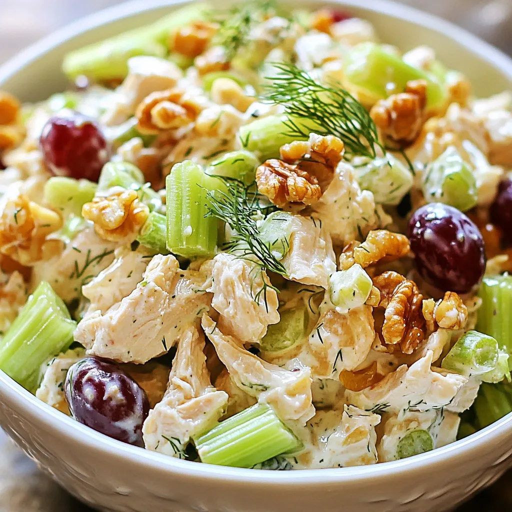 Greek Yogurt Chicken Salad Fresh and Simple Meal