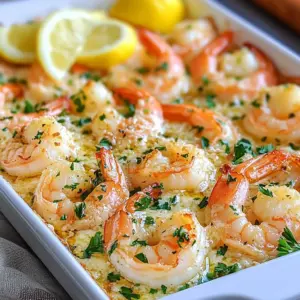 To make Sheet Pan Garlic Parmesan Shrimp, you will need the following ingredients: - 1 pound shrimp, peeled and deveined - 3 tablespoons olive oil - 4 cloves garlic, minced - 1 teaspoon smoked paprika - &frac12; teaspoon red pepper flakes (optional) - Salt and pepper to taste - &frac12; cup grated Parmesan cheese - 1 tablespoon fresh parsley, chopped (for garnish) - Lemon wedges (for serving) Each ingredient plays a key role in flavor. Shrimp gives protein and a sweet taste. Olive oil helps the shrimp cook and adds richness. Garlic brings a strong, savory flavor. Smoked paprika adds warmth and depth. Red pepper flakes give a spicy kick but can be left out. Salt and pepper bring out all the flavors. Parmesan cheese adds a creamy, cheesy crust. Fresh parsley gives a pop of color and freshness. Lemon wedges brighten the dish when served. Gather these items before starting. They will make your meal quick and tasty. {{ingredient_image_1}} - Preheat your oven to 400&deg;F (200&deg;C). This helps cook the shrimp just right. - Line a baking sheet with parchment paper. This makes cleanup easy and quick. - In a large mixing bowl, combine the shrimp with olive oil, minced garlic, smoked paprika, red pepper flakes (if you like heat), salt, and pepper. - Toss the shrimp well. This ensures every piece gets flavor and seasoning. - Spread the shrimp in a single layer on the lined baking sheet. This helps them cook evenly. - Sprinkle grated Parmesan cheese generously over the shrimp. This gives a nice cheesy crust. - Bake in the preheated oven for 10-12 minutes. Look for the shrimp to turn pink and opaque. The cheese should be melted and bubbly. Don't overcook the shrimp; they can get tough. To avoid overcooked shrimp, keep a close eye on them as they bake. Shrimp cook fast, so check them around 8 minutes. They should turn pink and opaque. Remove them from the oven right when they look done. If your oven runs hot, reduce the baking time. If your oven has hot spots, rotate the pan halfway through cooking. This helps the shrimp cook evenly. For convection ovens, lower the temperature by 25&deg;F. It cooks faster and can help prevent overcooking. You can modify the seasoning to fit your taste. Try adding lemon zest for a fresh kick, or swap smoked paprika for regular paprika for a milder flavor. For a spicy twist, increase the red pepper flakes or add cayenne pepper. Looking for extra toppings? Consider adding sliced cherry tomatoes or bell peppers before baking. They add color and flavor. A sprinkle of feta cheese just before serving can give a nice touch. For presentation, serve the shrimp directly on the baking sheet for a casual look. You can also transfer them to a bright serving dish for a more upscale feel. A sprinkle of fresh parsley adds a nice pop of color. Pair the dish with a fresh green salad or crusty bread. The bread is great for soaking up the tasty juices from the shrimp. You can also serve it with rice or quinoa for a heartier meal. Pro Tips Freshness Matters: Always use fresh shrimp for the best flavor and texture. If using frozen shrimp, ensure they are completely thawed and patted dry before cooking. Customize the Heat: Adjust the amount of red pepper flakes to suit your spice preference. For a milder version, omit them entirely. Perfect Cheese Crust: For an extra crispy cheese topping, broil the shrimp for the last 1-2 minutes of cooking, keeping a close eye to prevent burning. Serve with Style: Enhance presentation by serving with lemon wedges and a sprinkle of extra parsley for a pop of color and flavor. {{image_2}} You can swap shrimp for chicken or tofu. For chicken, use boneless, skinless thighs or breasts. Cut them into bite-sized pieces for even cooking. Toss them with the same olive oil and seasonings. Bake until the chicken is cooked through, about 20-25 minutes. For tofu, use firm tofu. Press it to remove excess water, then cut it into cubes. Coat it like the shrimp and bake for about 15-20 minutes. Both options offer a tasty twist while keeping the dish quick and easy. Add your favorite herbs or spices to make this dish your own. Try dill or basil for a fresh burst of flavor. You can also mix in some lemon zest for a bright kick. Want a complete meal? Toss in vegetables like bell peppers or asparagus. Chop them into small pieces and mix them with the shrimp. They will roast beautifully and add color to your dish. This way, you get a balanced meal without extra effort. If you need gluten-free options, this recipe fits perfectly. All the ingredients are naturally gluten-free. For a dairy-free twist, replace Parmesan with a nut-based cheese or nutritional yeast. This keeps the flavor without the dairy. You can also use coconut cream to add creaminess. These simple changes make the dish suitable for various diets, ensuring everyone can enjoy it! Store your leftover shrimp in an airtight container. This keeps them fresh and tasty. Make sure to put them in the fridge within two hours of cooking. They will stay good for up to three days. If you need to keep them longer, freeze them. Frozen shrimp can last for about three months. Just make sure to label the container with the date. To reheat the shrimp, use a skillet on low heat. This helps keep the shrimp tender. You can also use the microwave, but be careful. Heat them in short bursts to avoid rubbery shrimp. Cover them with a damp paper towel to keep moisture. Avoid using high heat or long cooking times. This keeps the texture nice and doesn&rsquo;t overcook the shrimp. Cooking shrimp takes about 10 to 12 minutes at 400&deg;F (200&deg;C). Shrimp cook fast. You know they are ready when they turn pink and opaque. Overcooking makes them tough, so keep an eye on them. Yes, you can use frozen shrimp. Just be sure to thaw them first. To thaw, place them in a bowl of cold water for about 15 to 20 minutes. You can also thaw them overnight in the fridge. Once thawed, pat them dry before mixing with the other ingredients. If you need a substitute for Parmesan cheese, try Pecorino Romano or Grana Padano. Nutritional yeast is great for a dairy-free option. You can also use a mix of any hard cheese you enjoy. These will give you a nice flavor and texture. This article covered a simple baked shrimp recipe, from ingredients to cooking. Each step helps you make tasty shrimp easily. Keep in mind the tips for perfecting your dish and feel free to try variations. Store any leftovers properly and reheat carefully for the best taste. Enjoy this delightful meal, and share it with others. You now have everything needed to create shrimp that shines on your table.