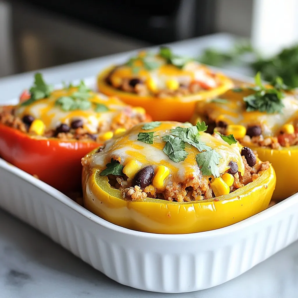 Stuffed Bell Pepper Casserole Flavorful and Healthy Dish