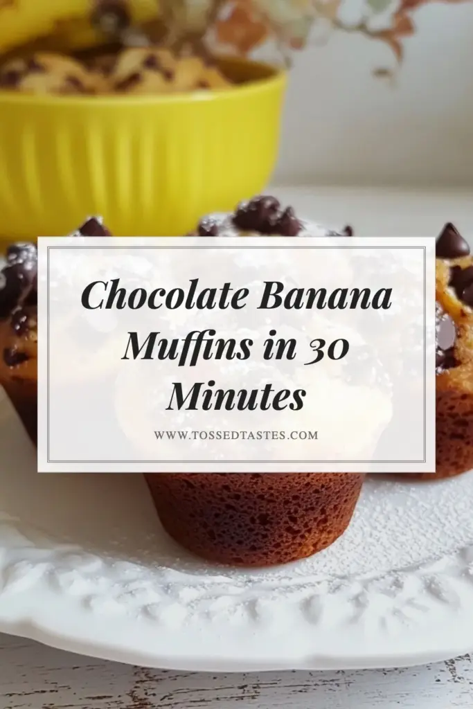 Discover the deliciousness of Choco-Banana Muffins with this easy and healthy muffin recipe! Perfect for a nutritious breakfast, these Chocolate Chip Muffins are made with ripe bananas, coconut oil, and semi-sweet chocolate chips for a delightful treat. Enjoy a guilt-free indulgence with these nutritious breakfast muffins that are quick to prepare. Click to save this recipe and bake your way to happiness! #ChocoBananaMuffins #HealthyMuffinRecipe #ChocolateChipMuffins #EasyBananaMuffins