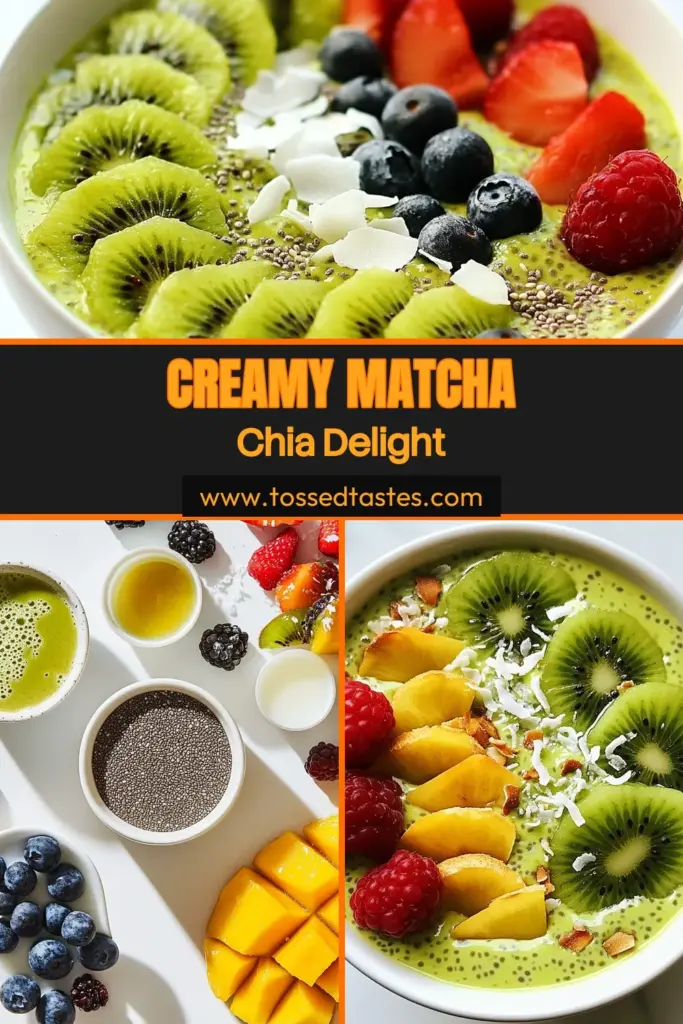 Looking for a delicious and nutritious snack? Try this matcha chia pudding! This healthy chia pudding recipe combines creamy almond milk and vibrant matcha for a vegan matcha dessert that's perfect for any time of day. Ready in just a few minutes, it's an ideal quick breakfast idea. Top with fresh fruit and coconut for an extra treat! Save this recipe and enjoy a blend of health and flavor. #MatchaChiaPudding #HealthyDessert #VeganRecipes #ChiaPudding