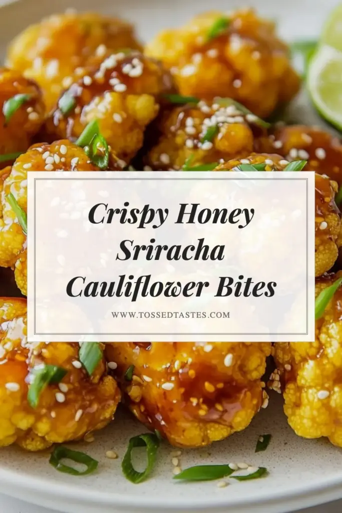 Craving a flavorful snack? Try these Air Fryer Honey Sriracha Cauliflower Bites! This easy Honey Sriracha Cauliflower Recipe is perfect for gluten-free diets and makes a delicious appetizer or healthy snack idea. Crispy, spicy, and sweet, these cauliflower appetizers are sure to impress. Get the recipe now and enjoy a guilt-free treat! Don’t forget to save this for later! #AirFryerRecipes #HealthySnacks #GlutenFree #CauliflowerAppetizers