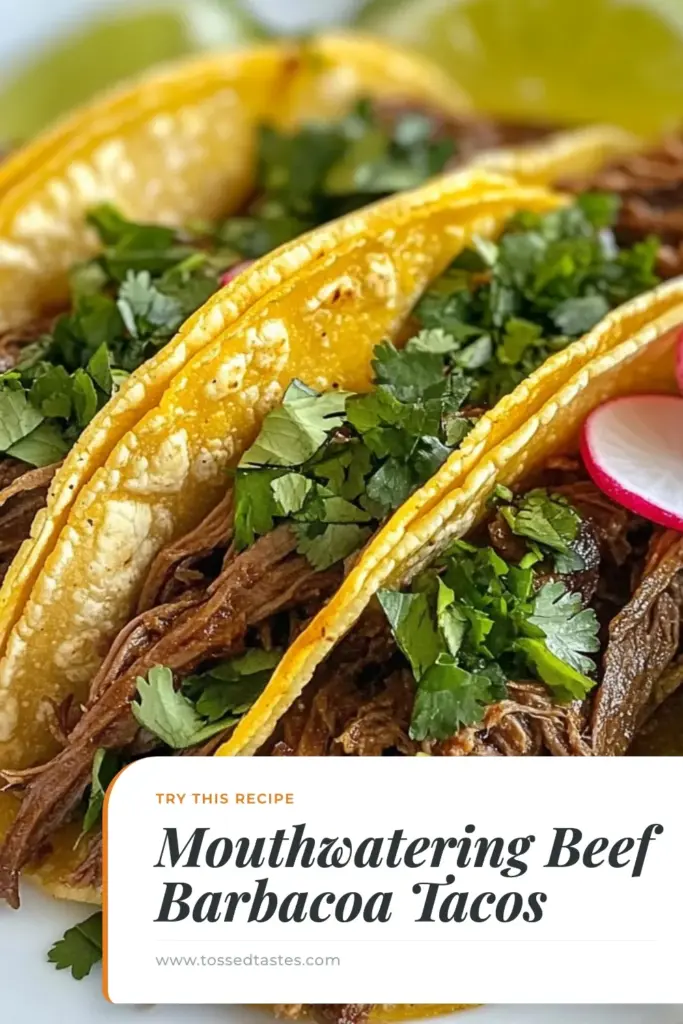 Indulge in the ultimate beef barbacoa tacos recipe with these easy barbacoa tacos made in your Instant Pot! This authentic beef barbacoa is deliciously tender and perfectly seasoned, ideal for a quick weeknight dinner. Enjoy shredded beef tacos that everyone will love! Don’t miss out on this mouthwatering recipe - save it for your next taco night! #BeefBarbacoaTacos #InstantPotBarbacoaTacos #ShreddedBeefTacos #EasyBarbacoaTacos