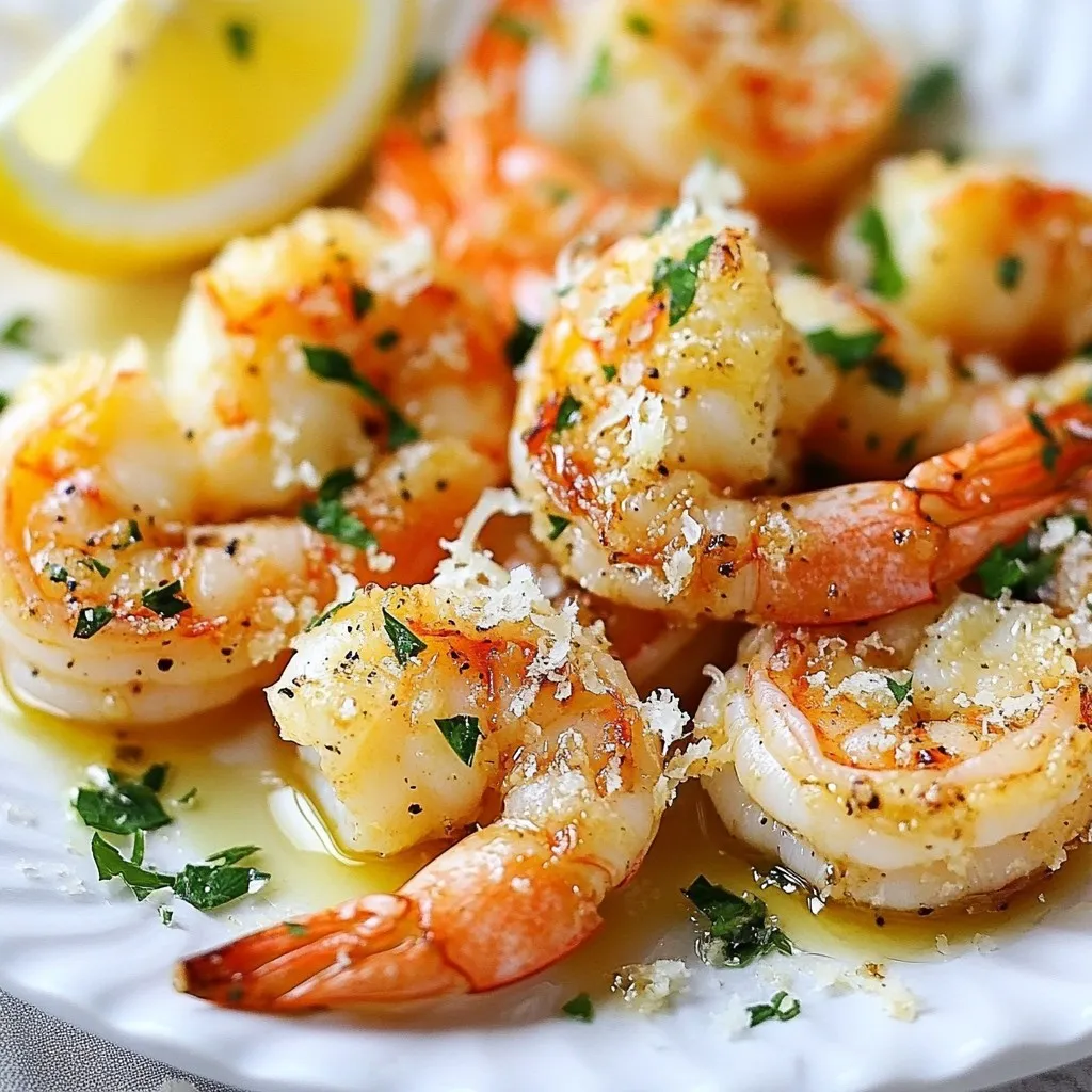 Air Fryer Garlic Parmesan Shrimp Savory Delight Recipe