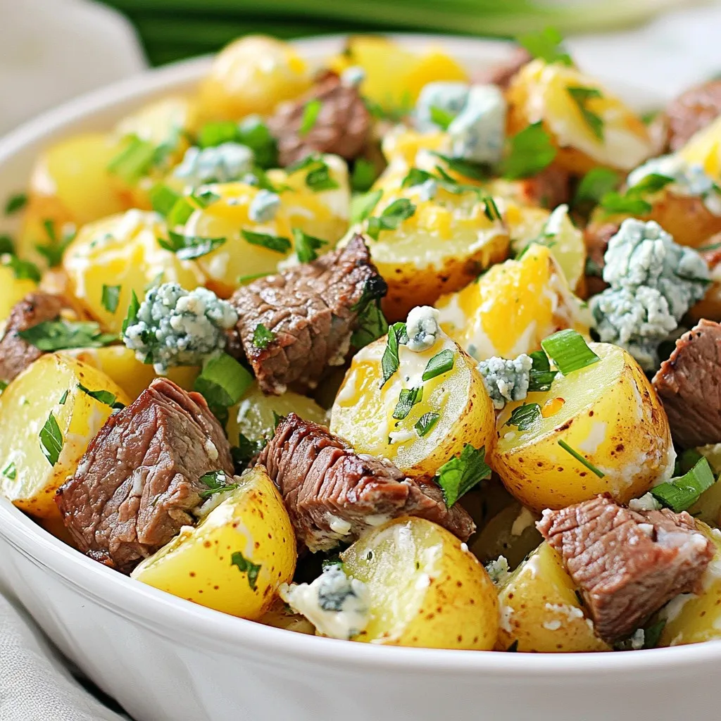 Savory Steakhouse Potato Salad Easy and Flavorful Recipe